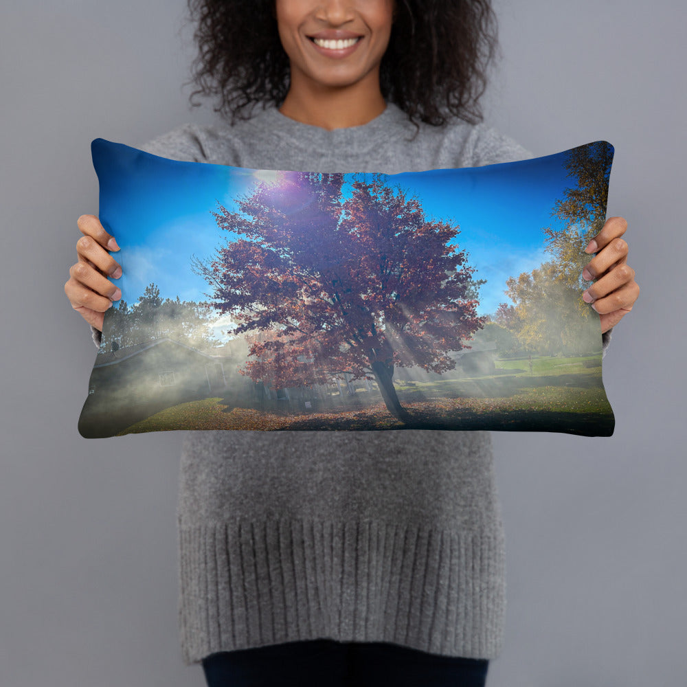 Smokey Tree Color Pillow