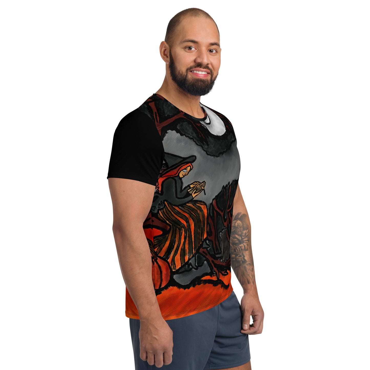 The Witching Hour Men's Athletic T-shirt