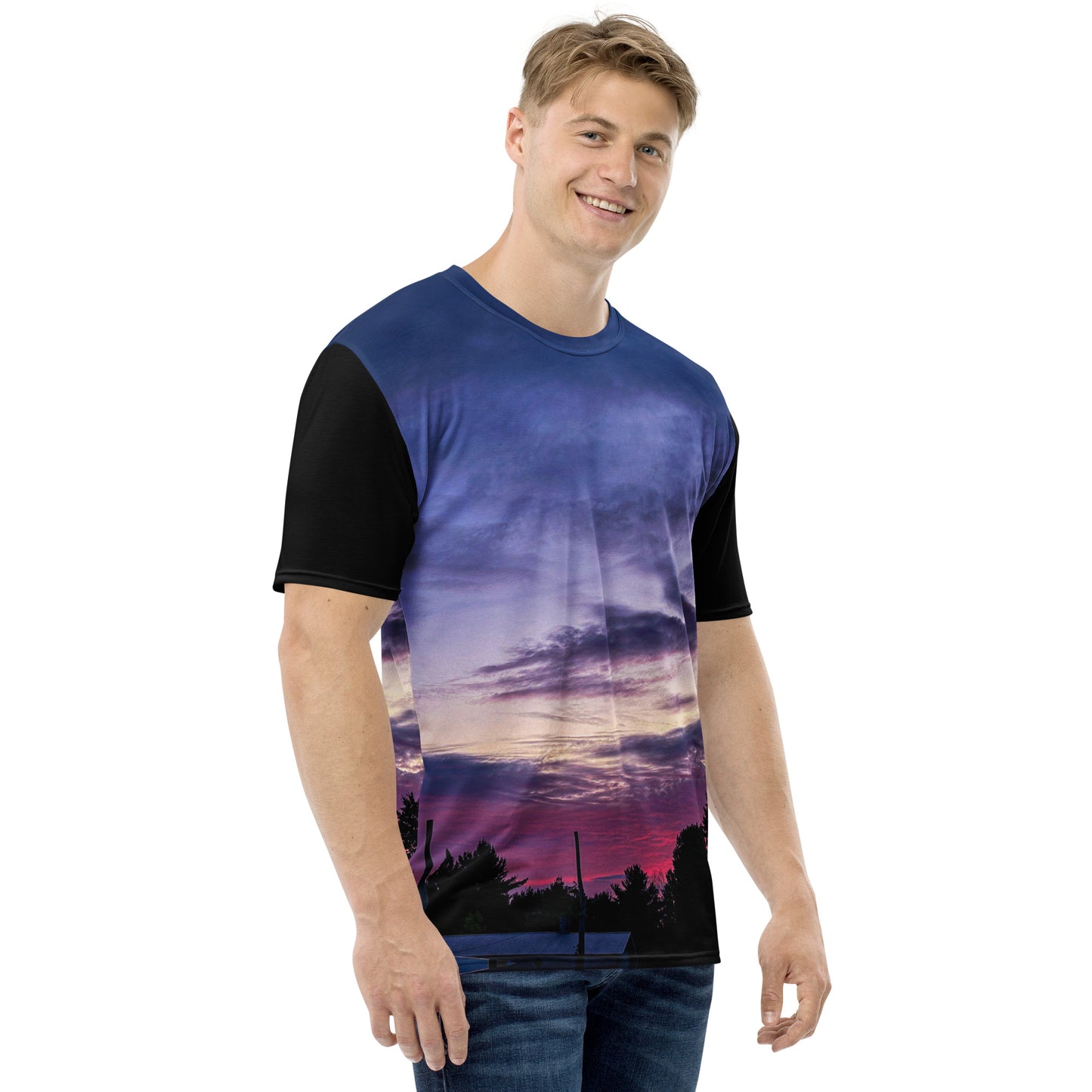 Purple Skylight Men's t-shirt