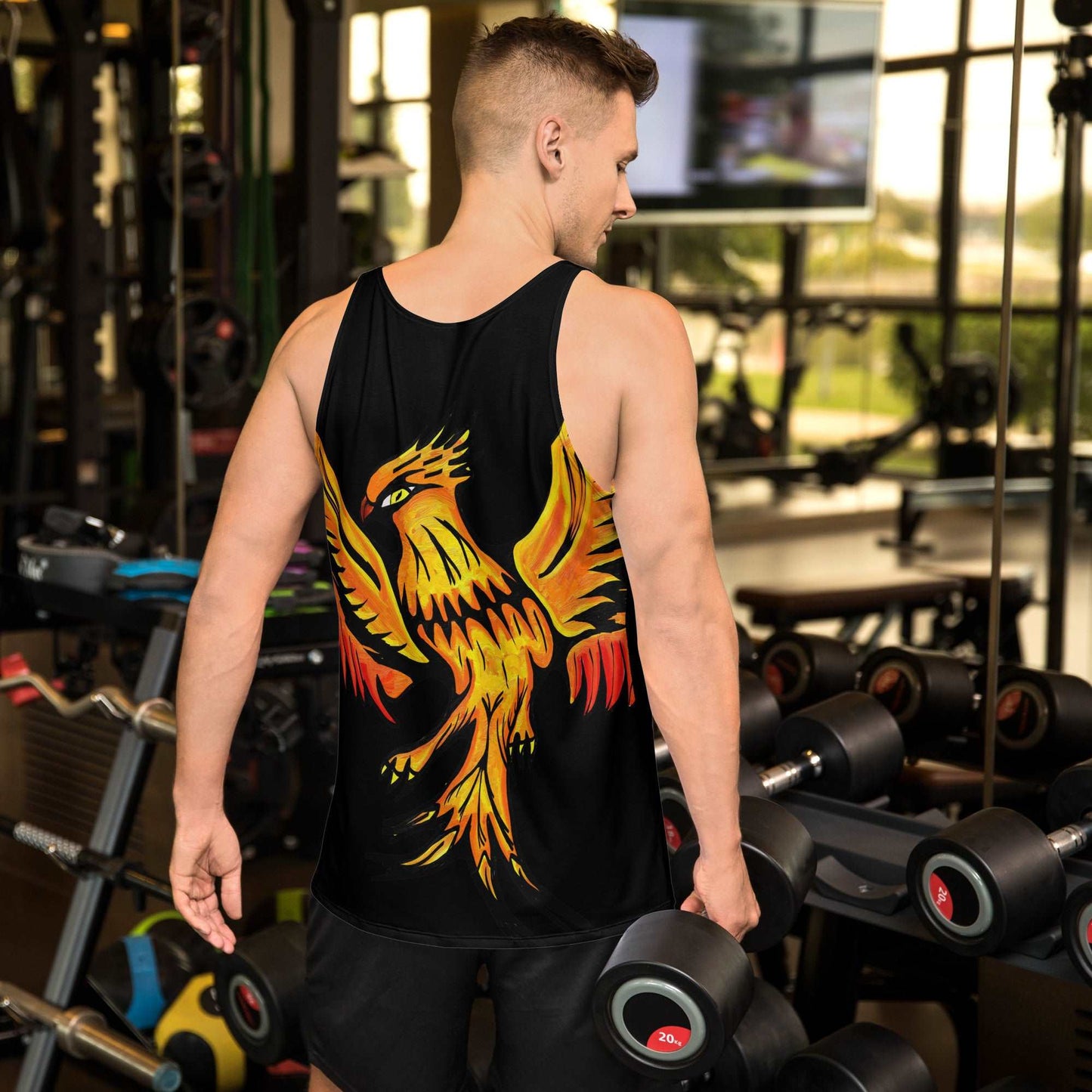 Geo Pheonix Men's Tank Top