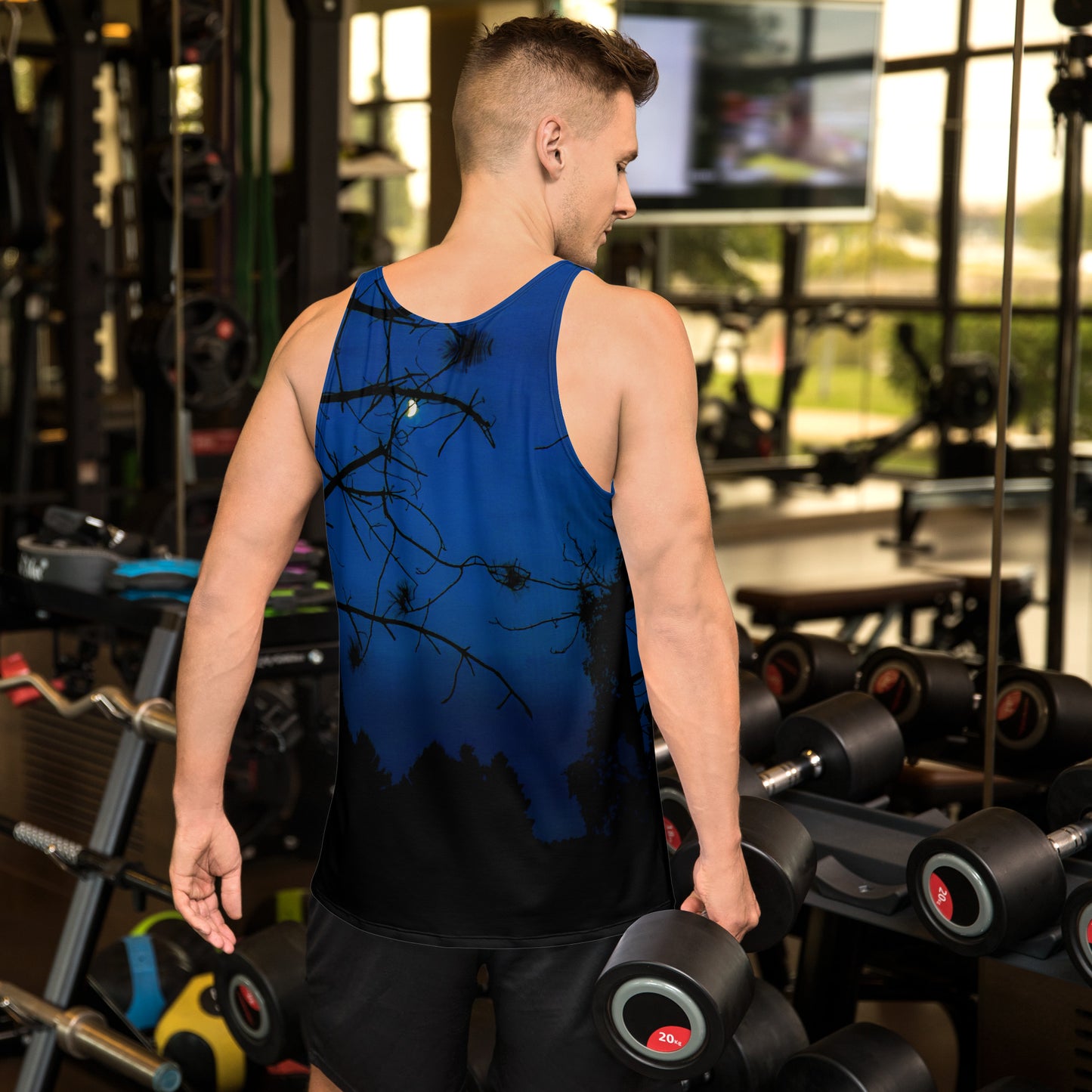 Midnight Moon Men's Tank Top