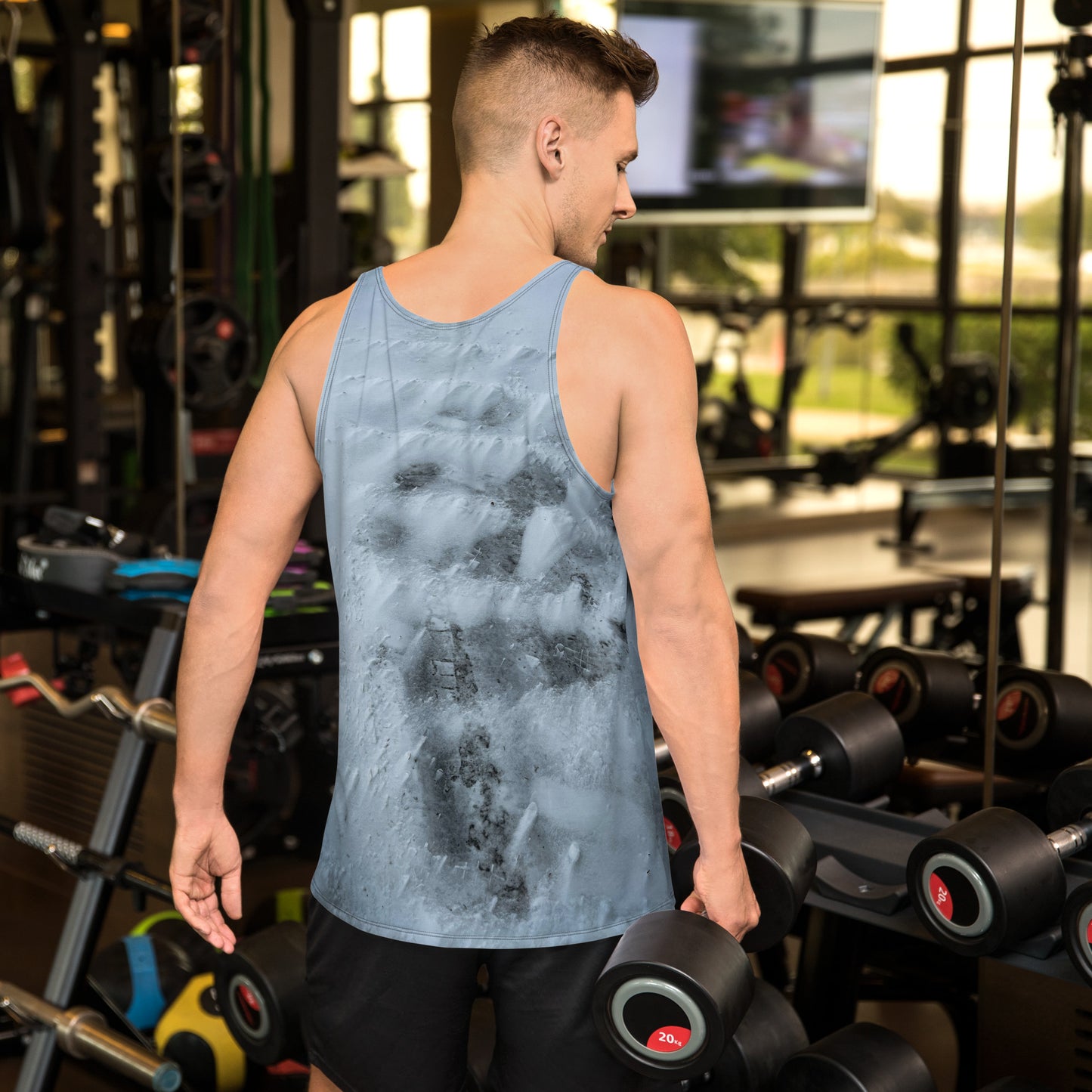 Winter Stairs Men's Tank Top