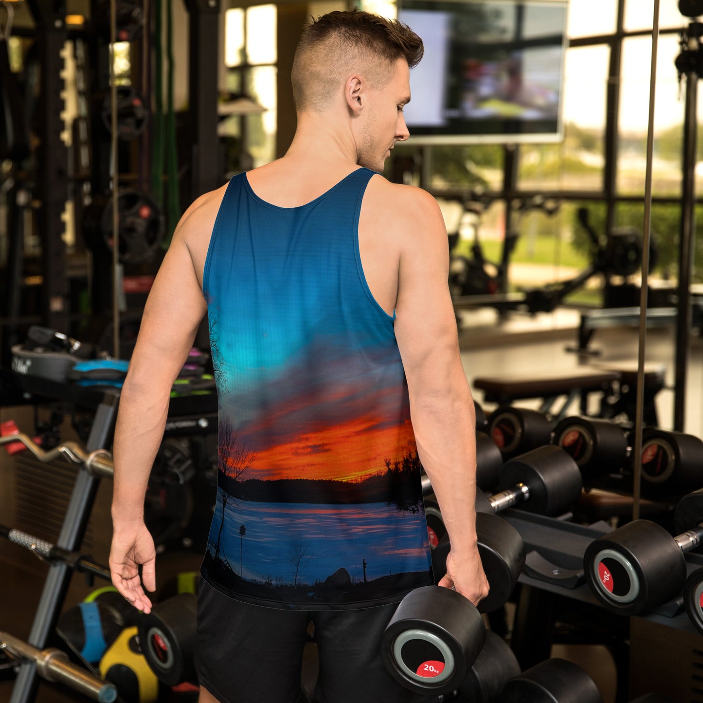 Winter Last Light Men's Tank Top