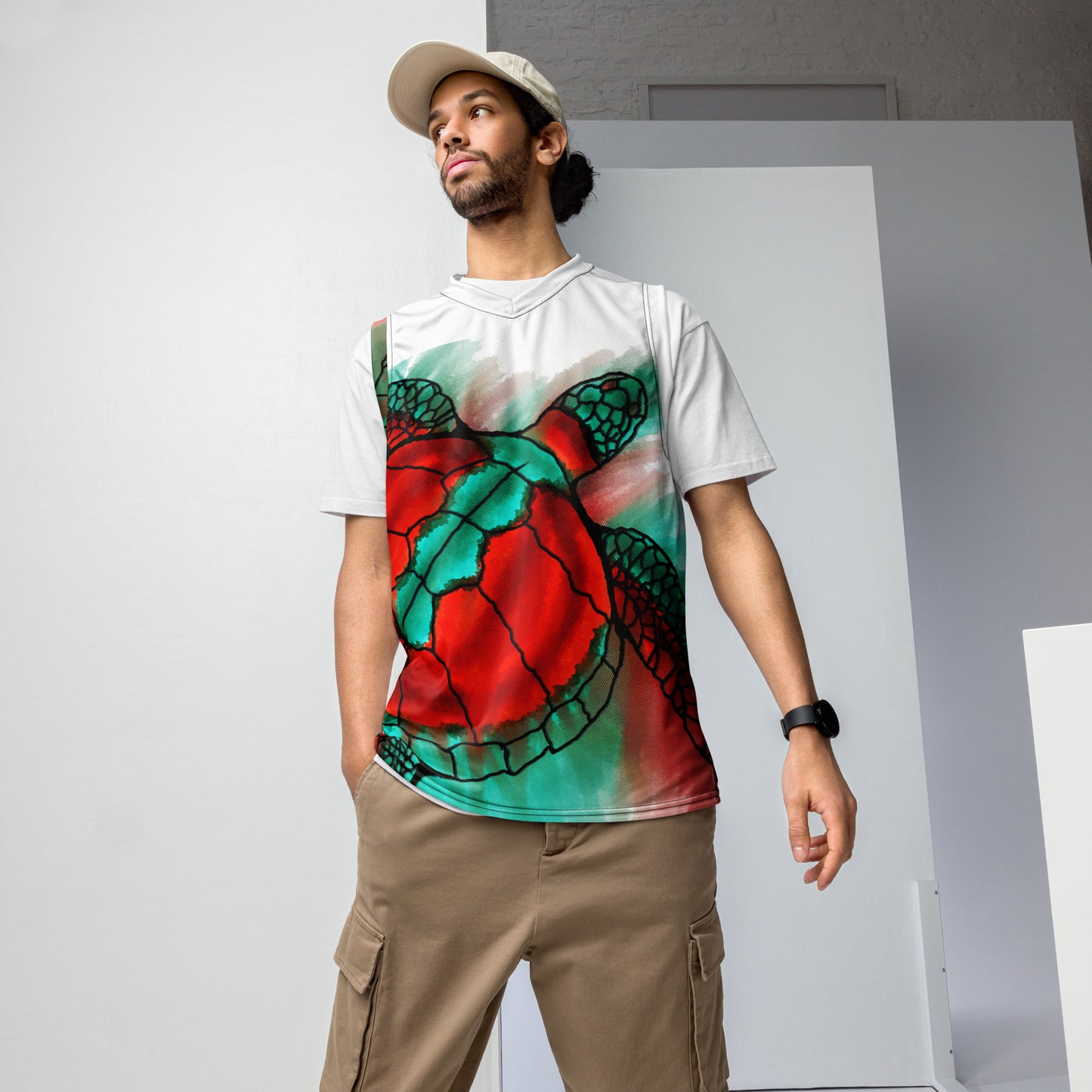 Melt Sea Turtle Men's basketball jersey