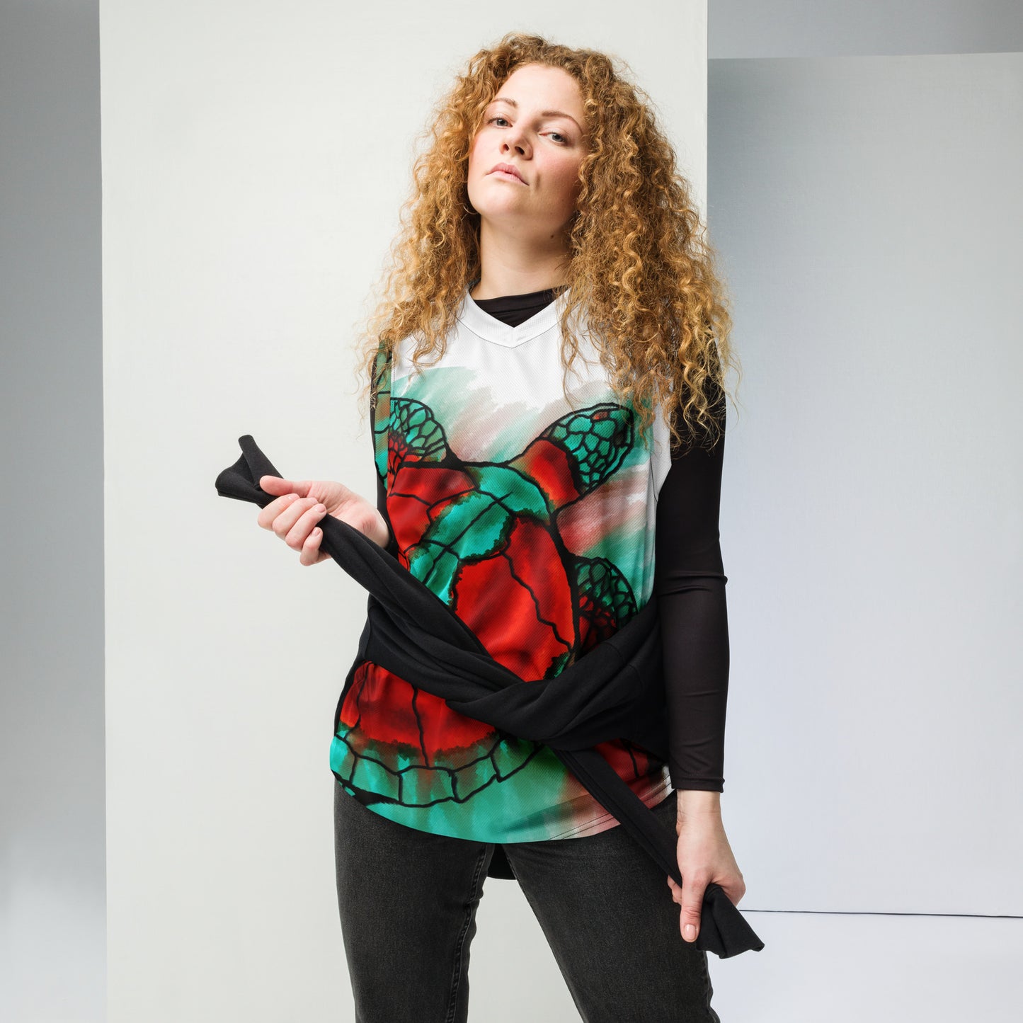 Melt Sea Turtle Women's basketball jersey