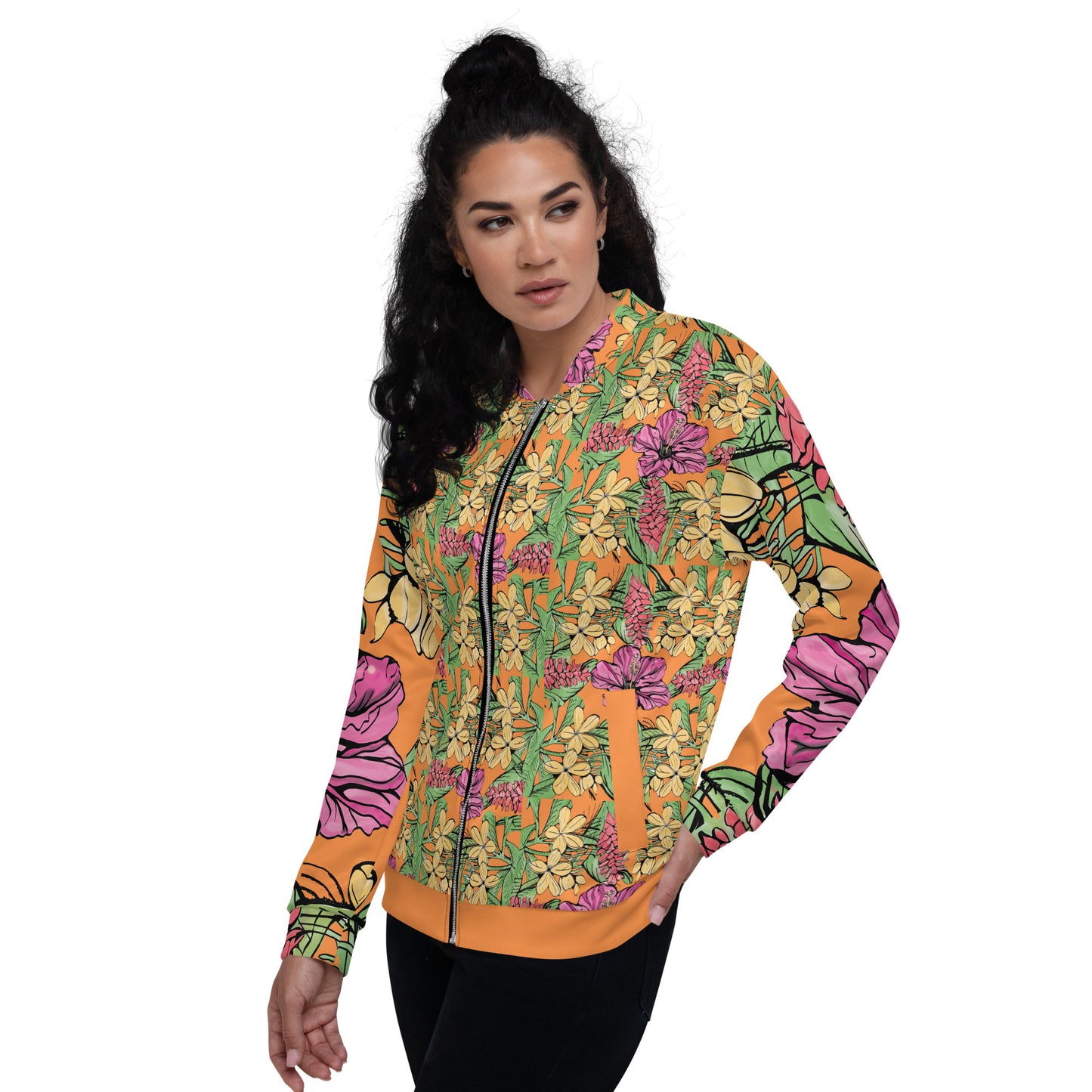 Hawaiian Women's Bomber Jacket
