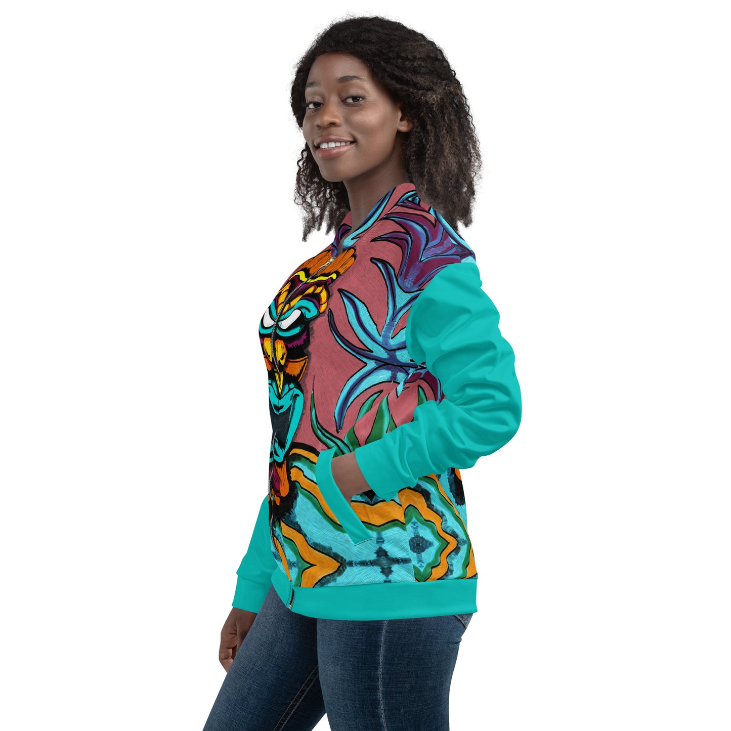 Women's Tiki Bomber Jacket
