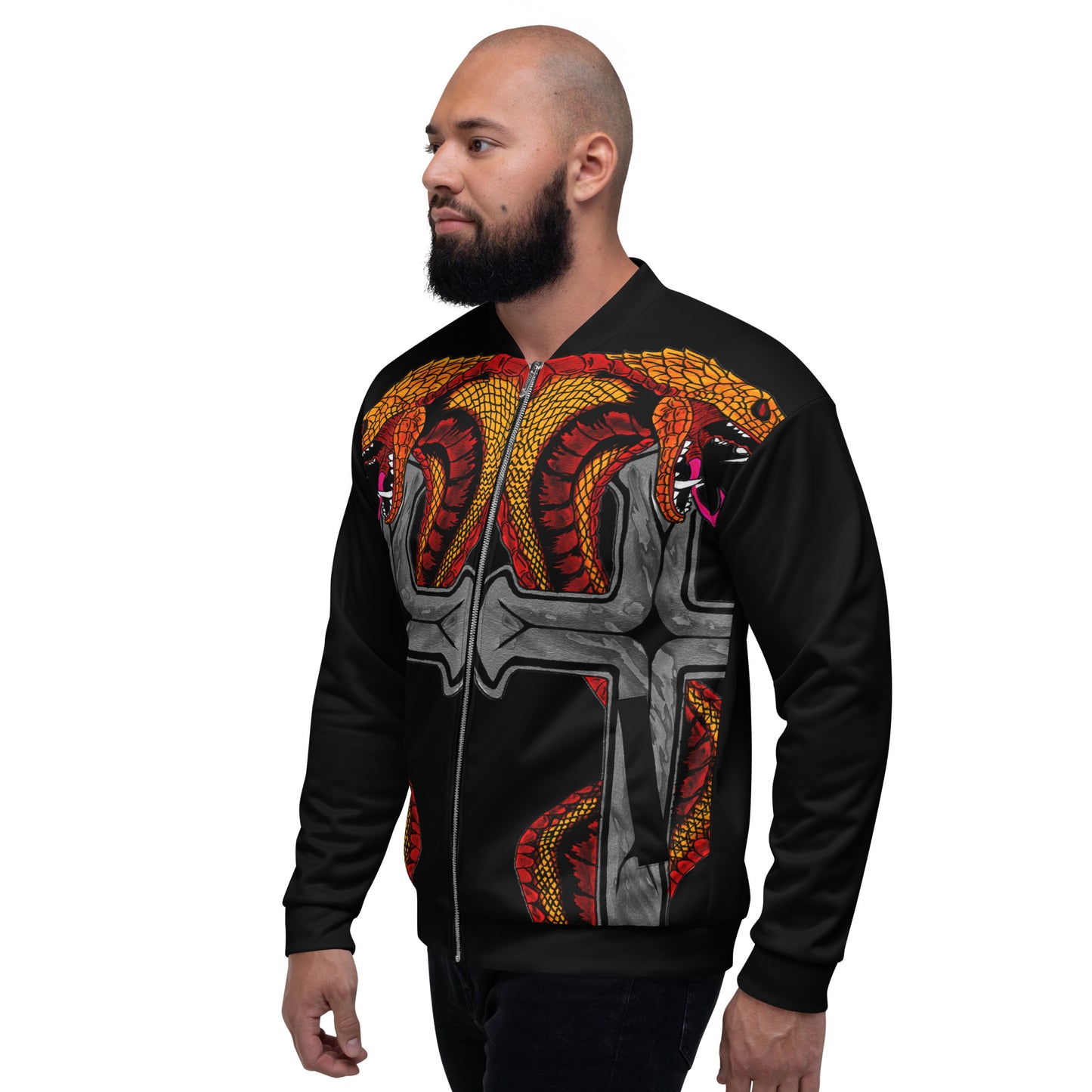 Viper Cross Men's Bomber Jacket