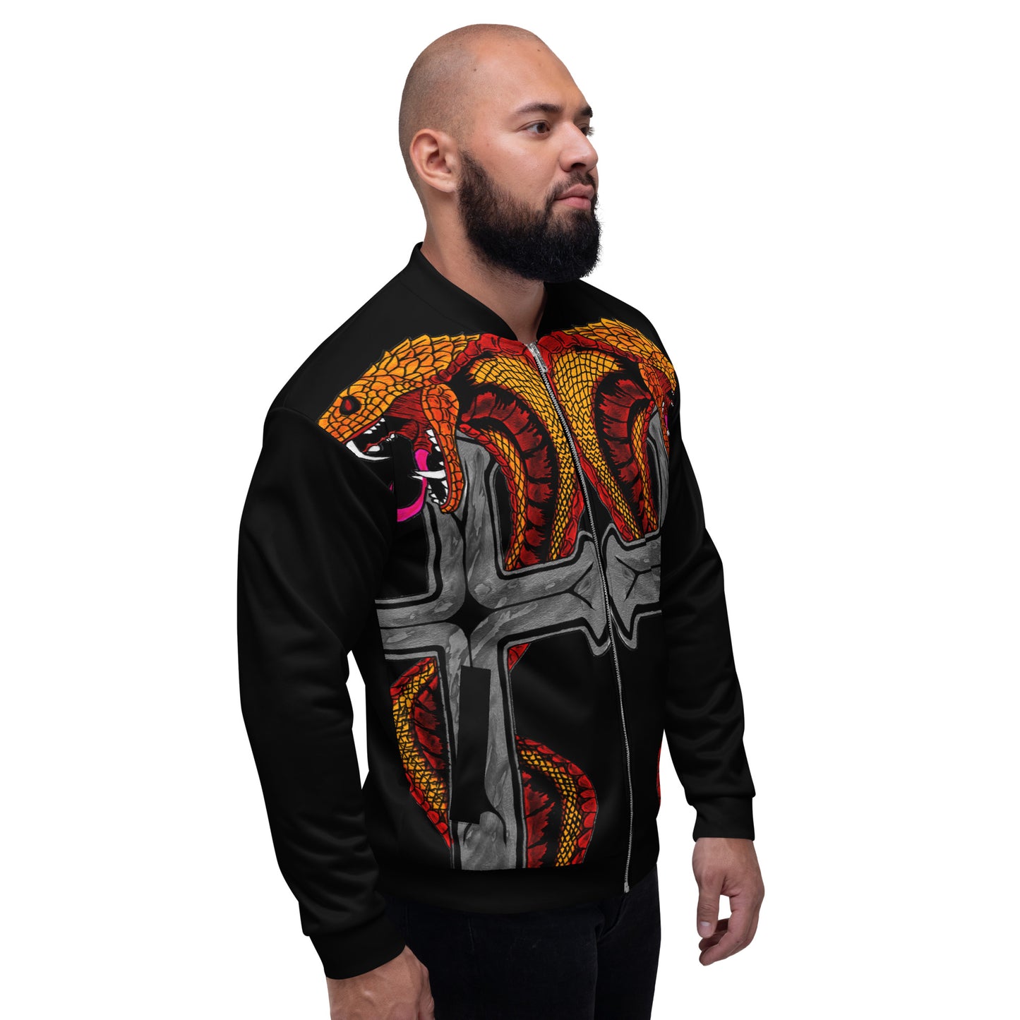 Viper Cross Men's Bomber Jacket