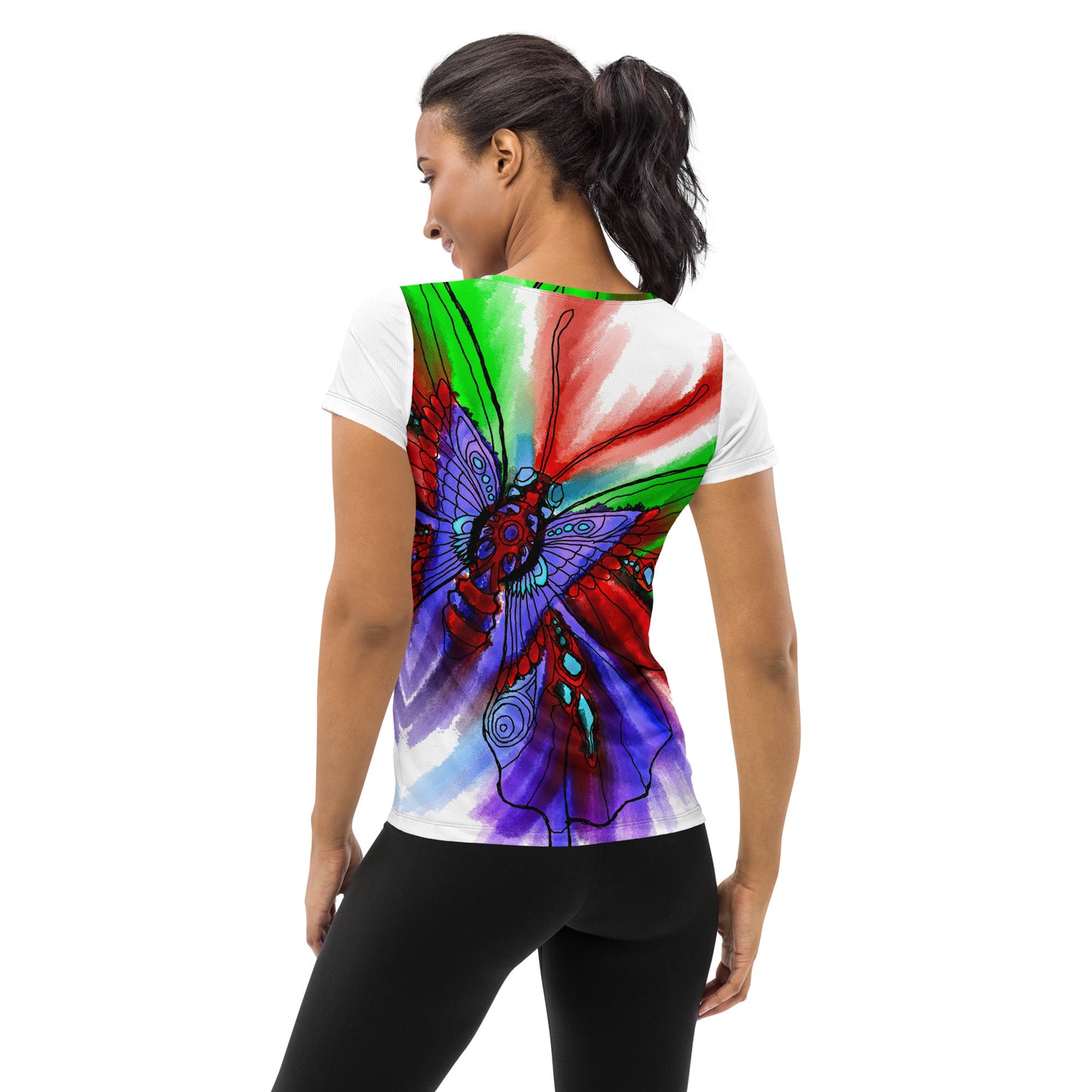 Melt Pearl Women's Athletic T-shirt