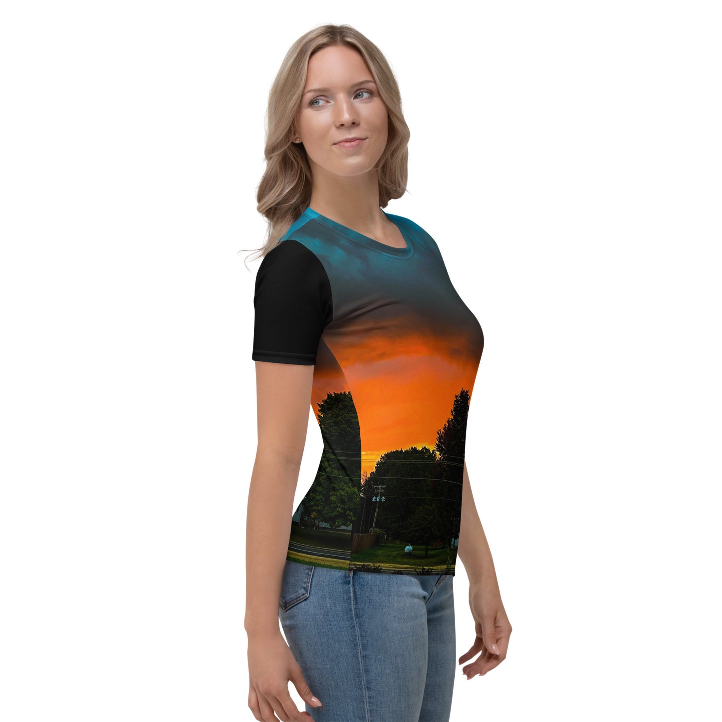 Blue Sunset Women's T-shirt