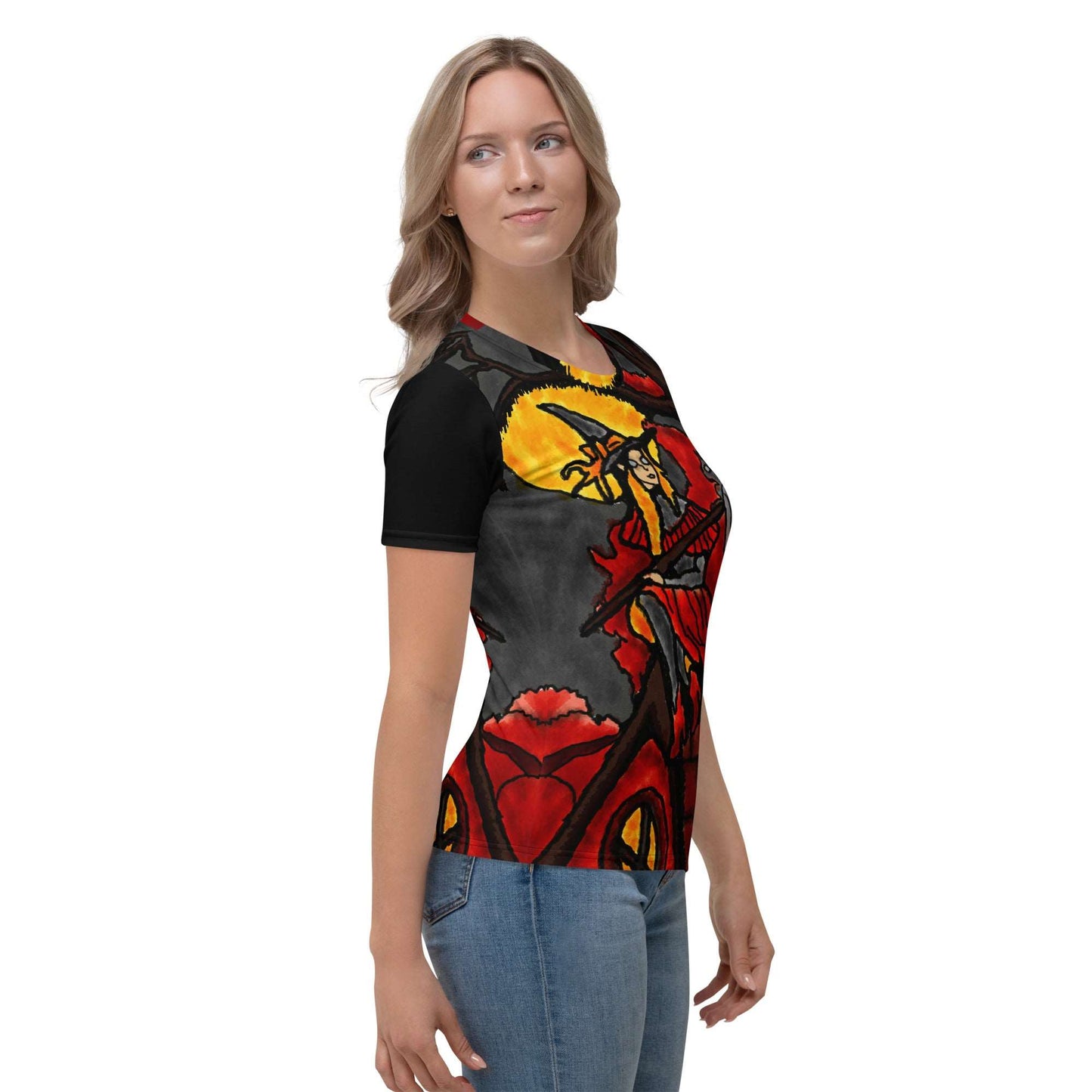 Moonlit Witch's Watch Women's T-shirt