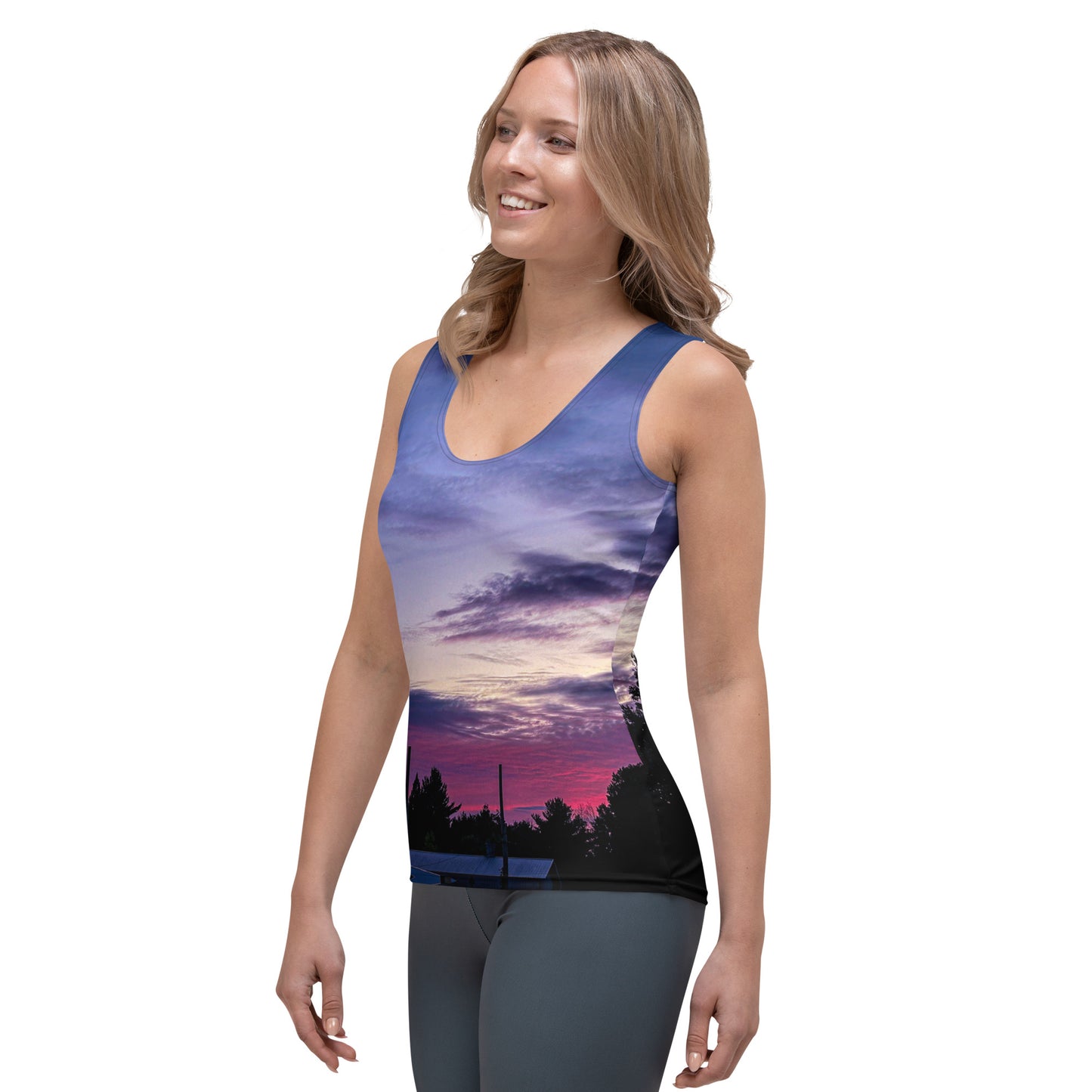 Purple Skylight Women's Tank Top