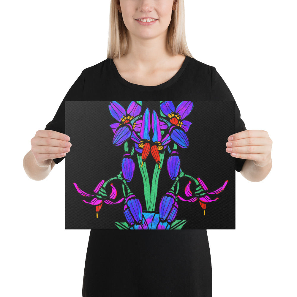 Deadly Night Shades Canvas