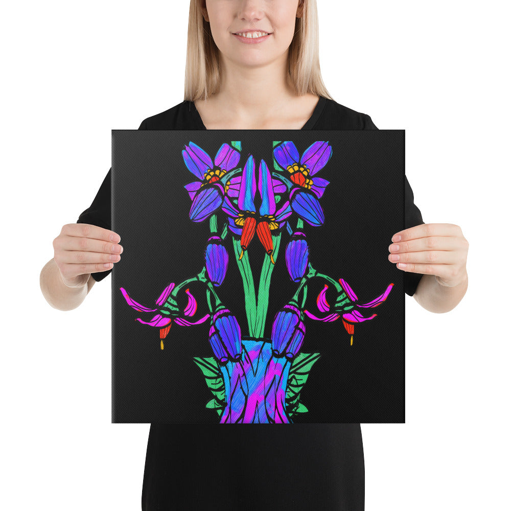 Deadly Night Shades Canvas