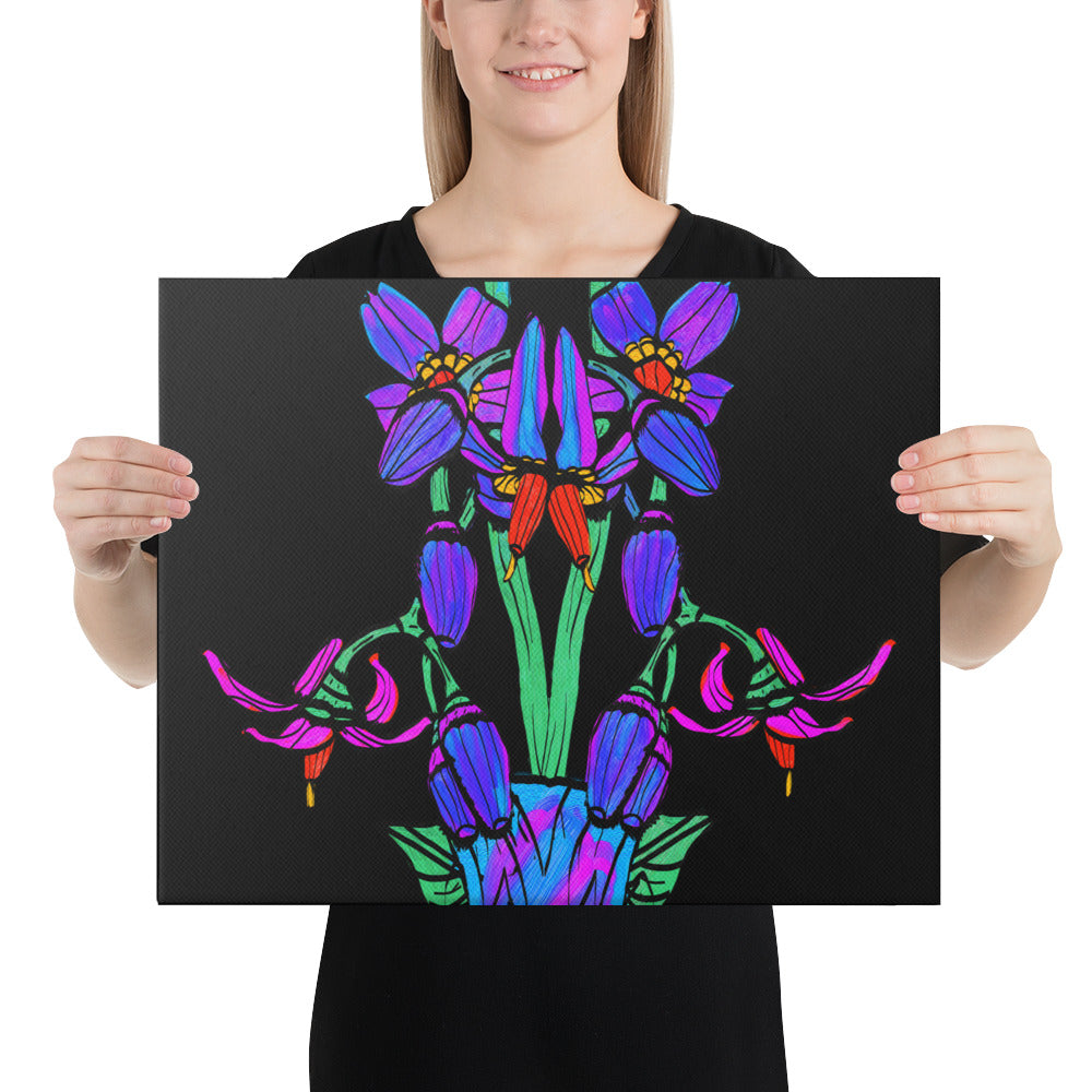 Deadly Night Shades Canvas
