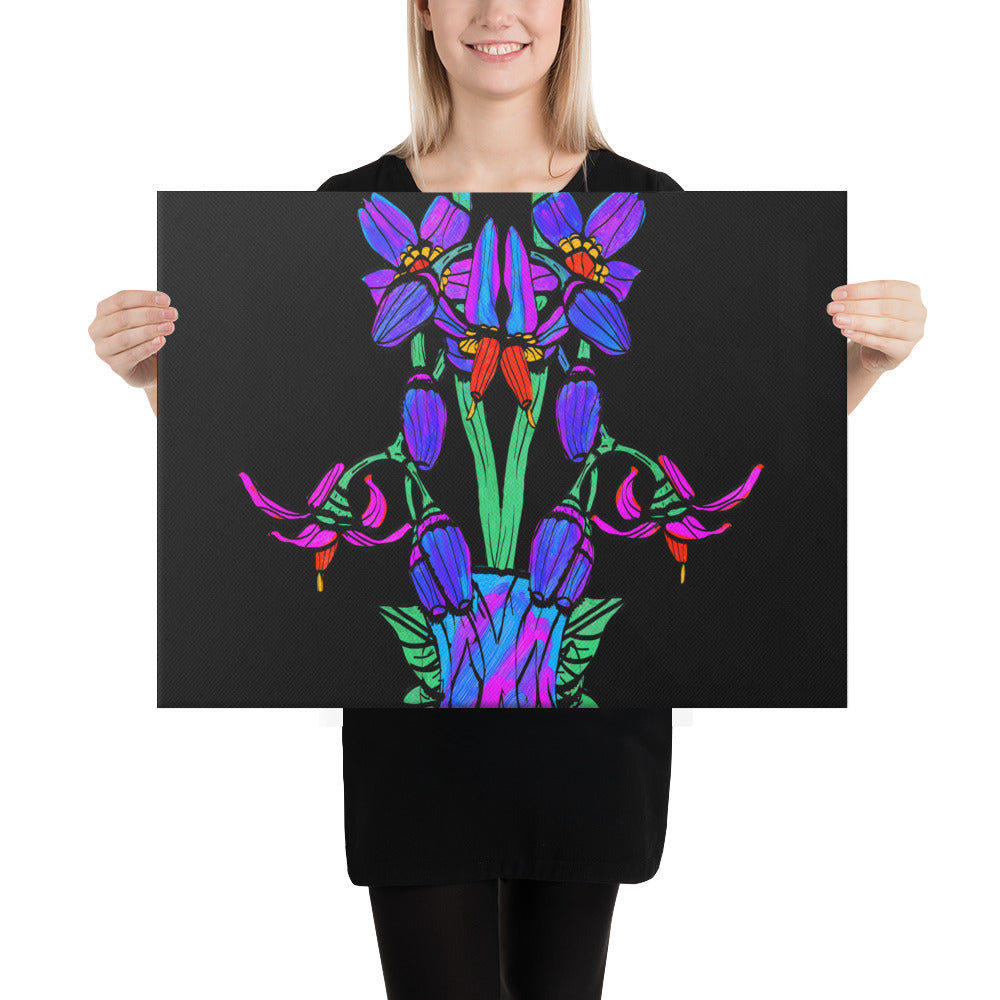 Deadly Night Shades Canvas