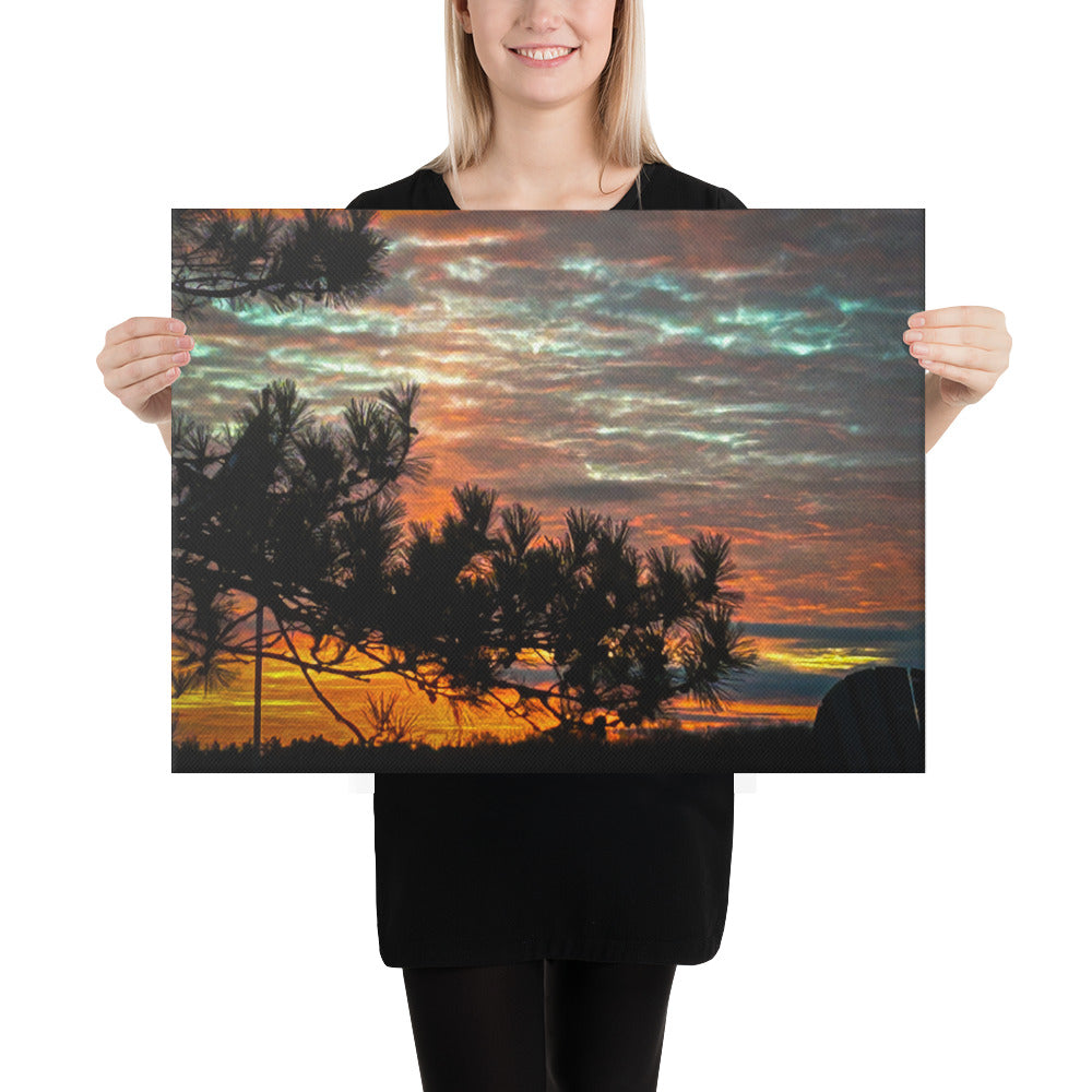 Fall Last Light Canvas