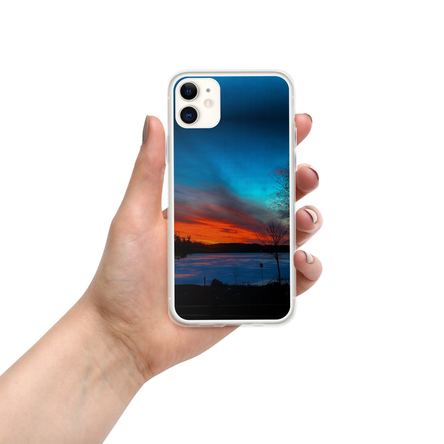 Winter Last Light Clear Case for iPhone®