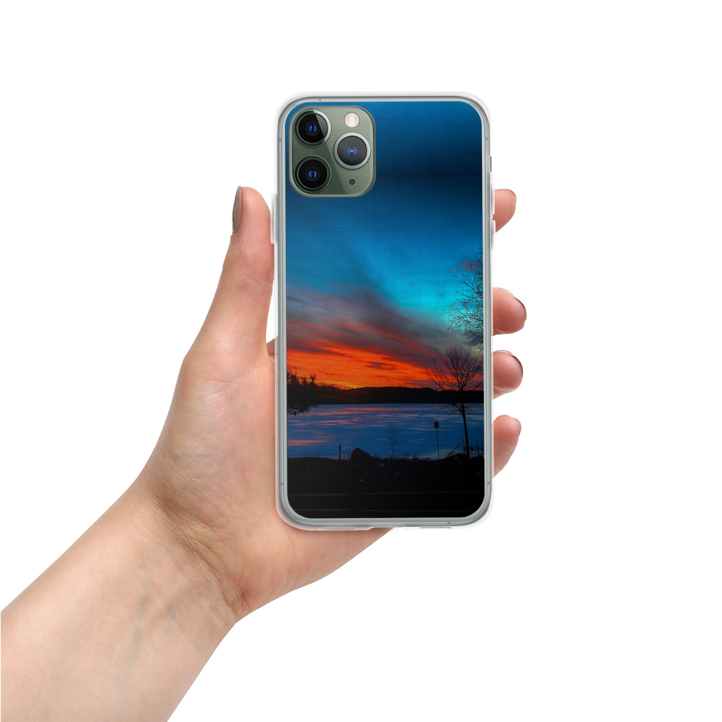 Winter Last Light Clear Case for iPhone®