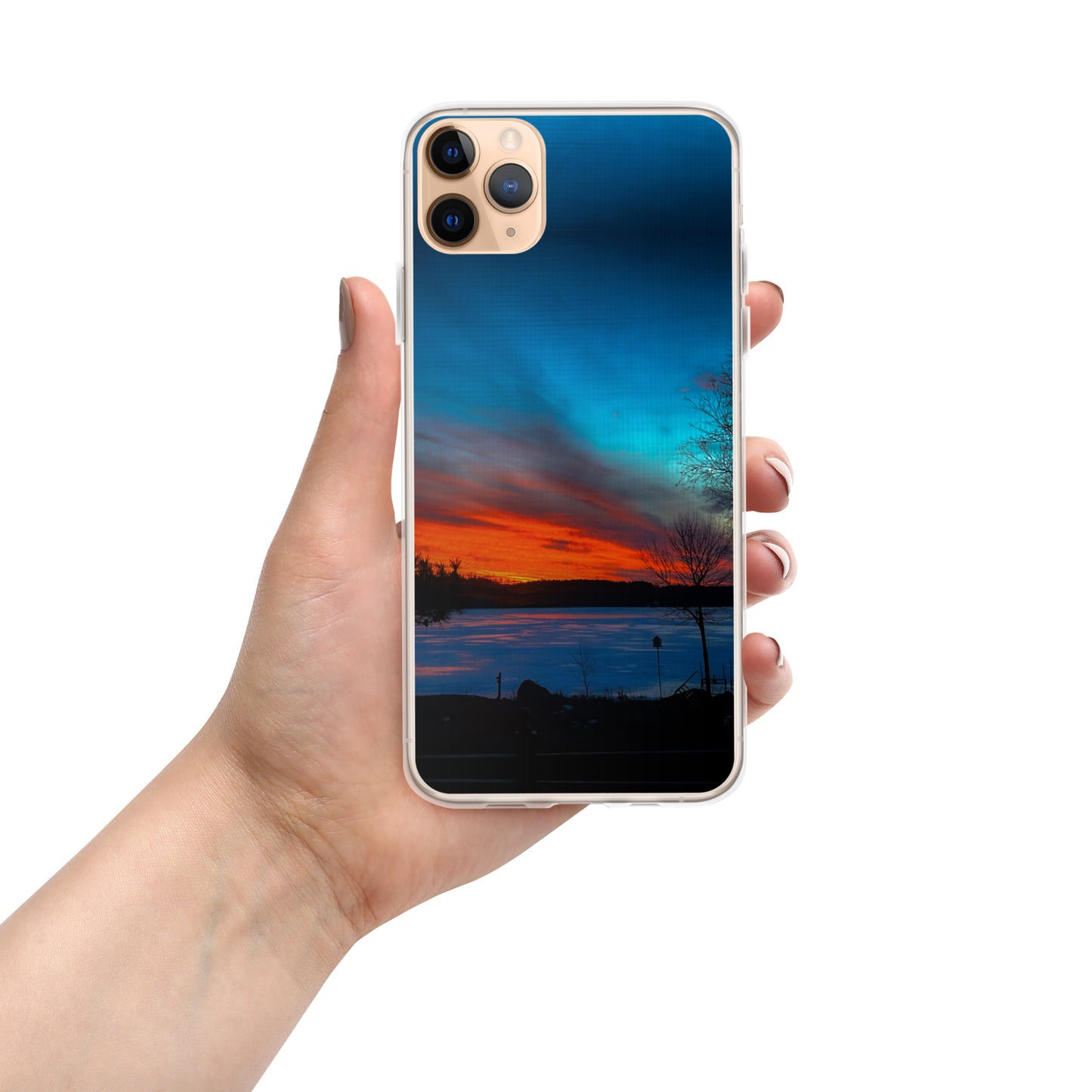 Winter Last Light Clear Case for iPhone®