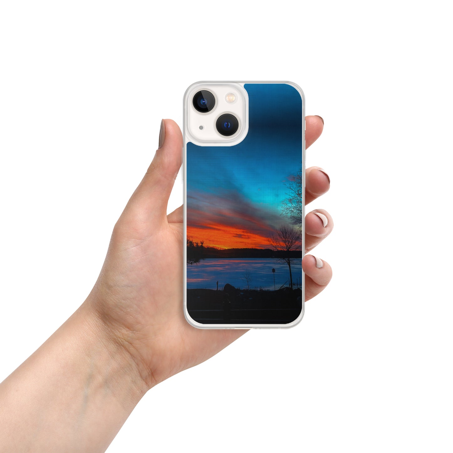 Winter Last Light Clear Case for iPhone®