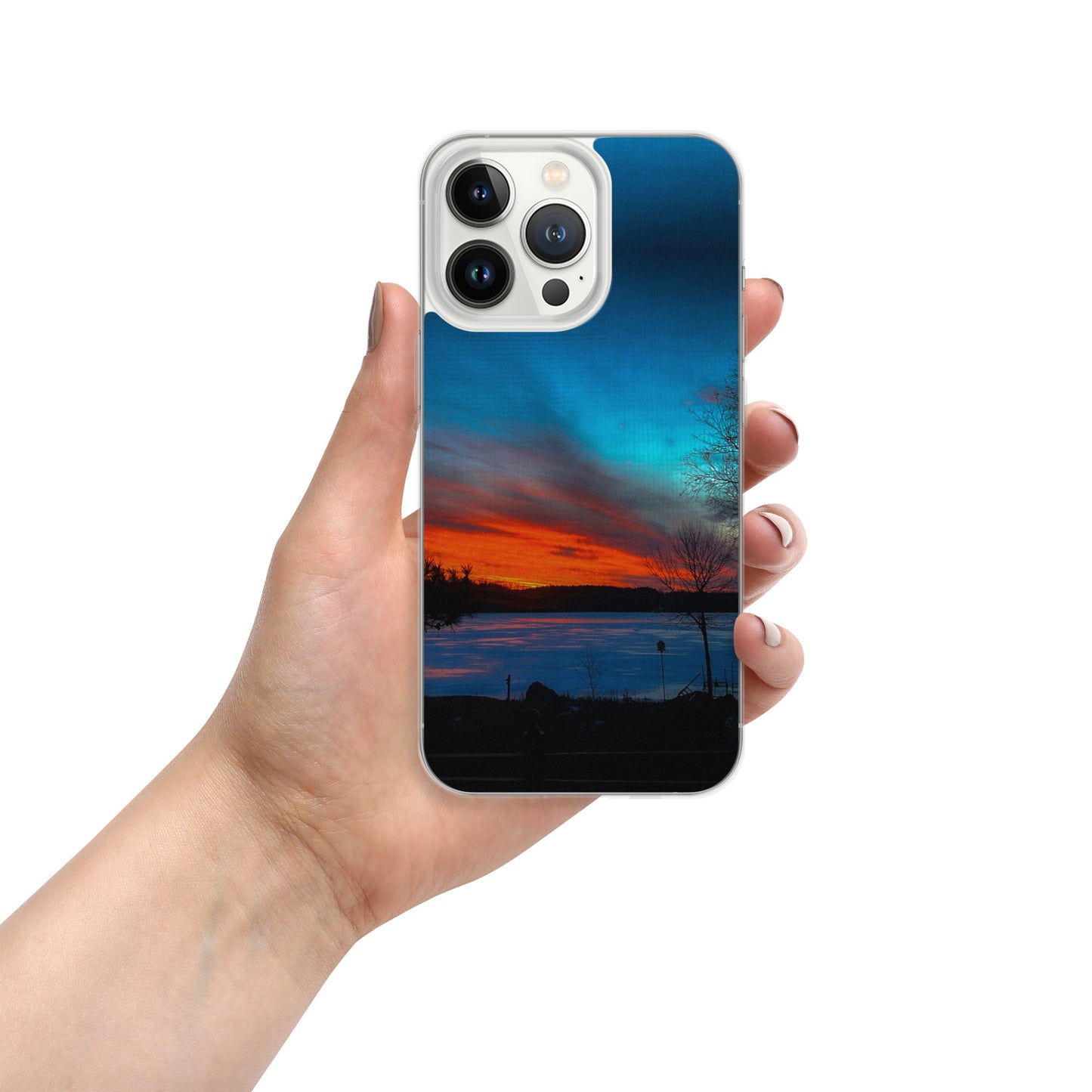Winter Last Light Clear Case for iPhone®