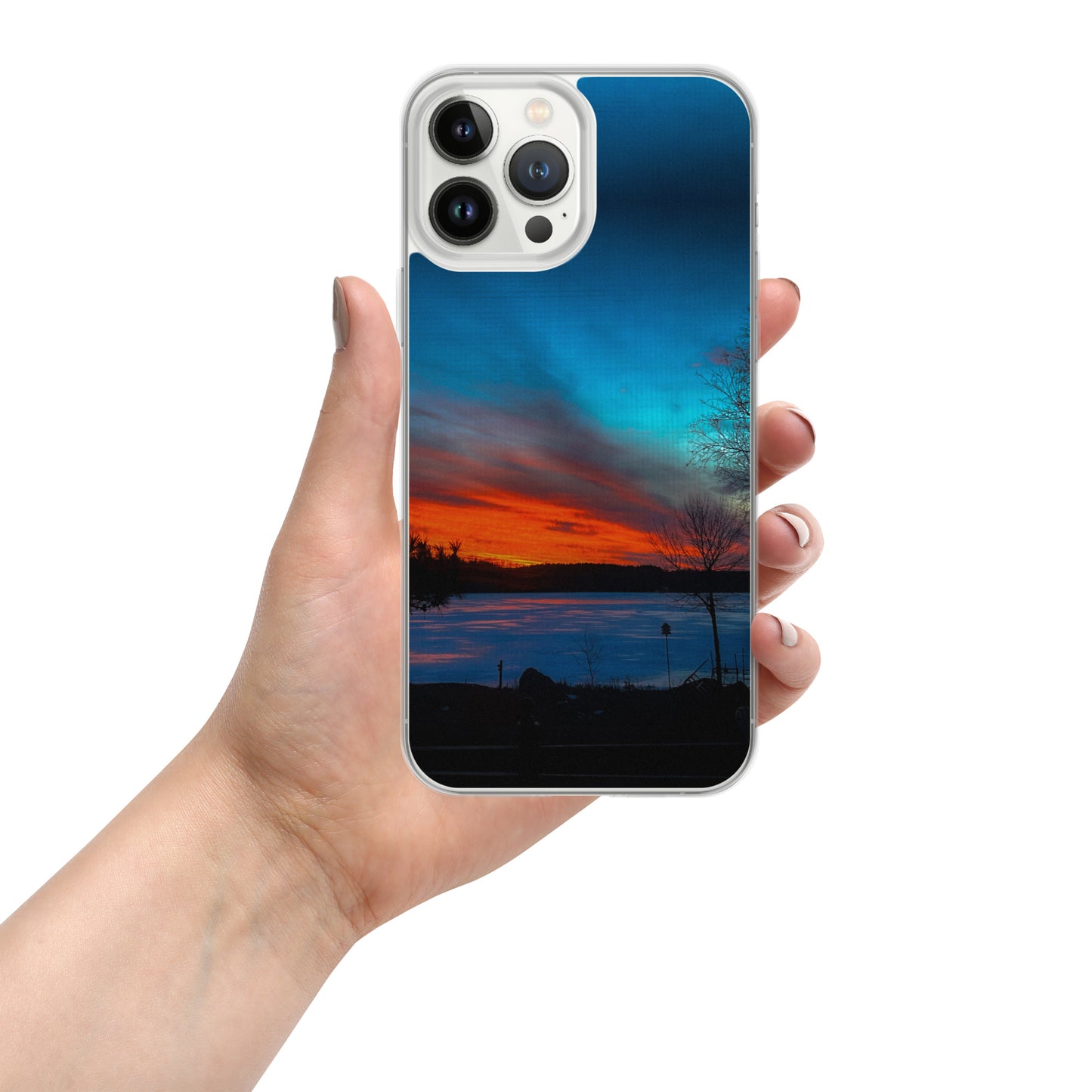 Winter Last Light Clear Case for iPhone®
