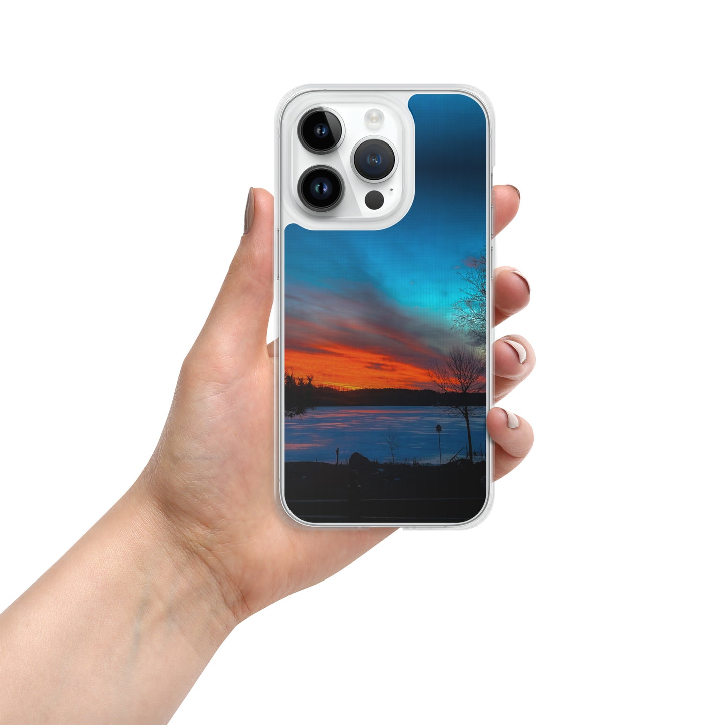 Winter Last Light Clear Case for iPhone®