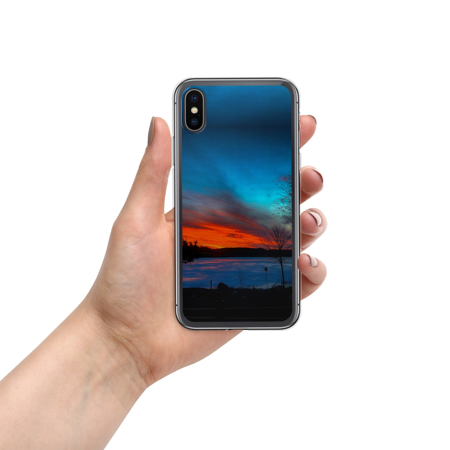 Winter Last Light Clear Case for iPhone®