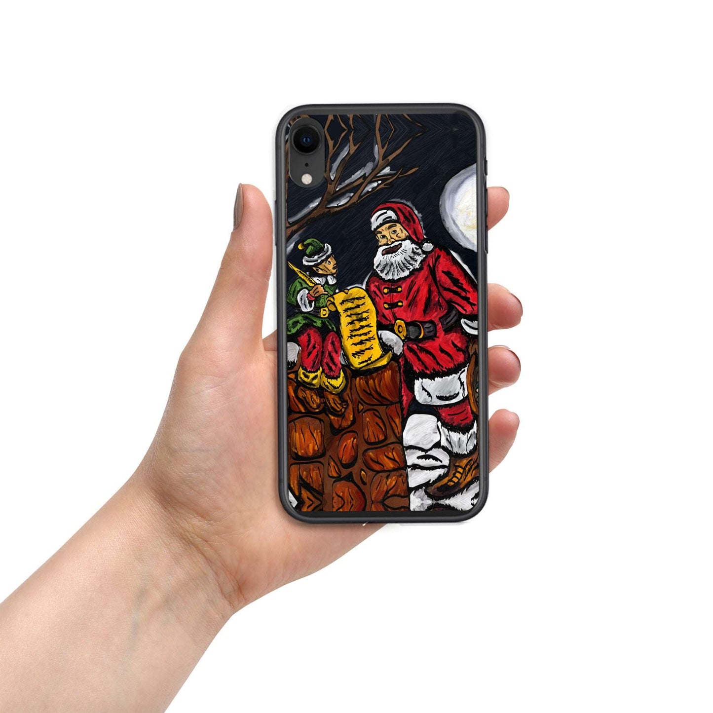 A Night With Santa Clear Case for iPhone®