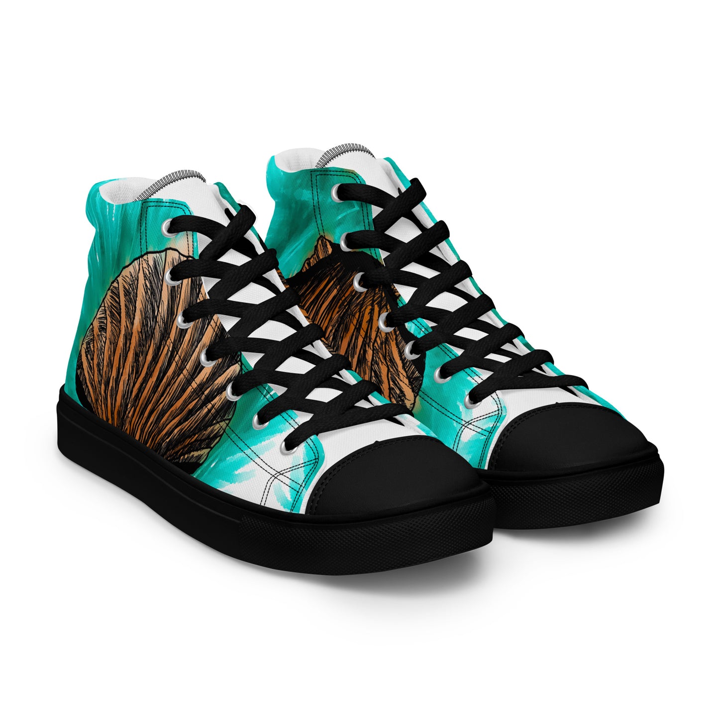 Melt Seashell Men’s high tops