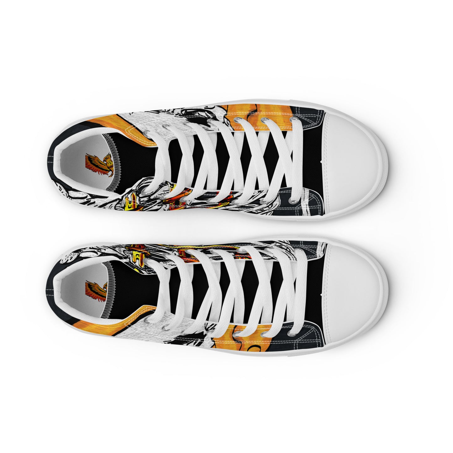 The Haunting Men’s high top canvas shoes