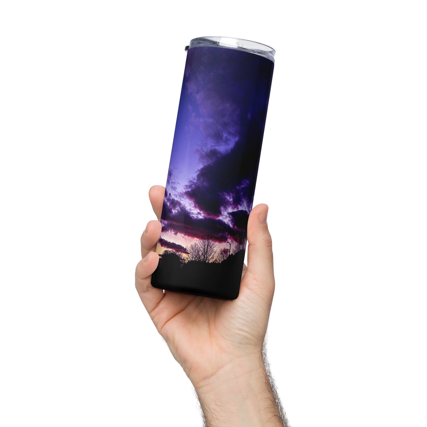 Deep Purple Stainless steel tumbler