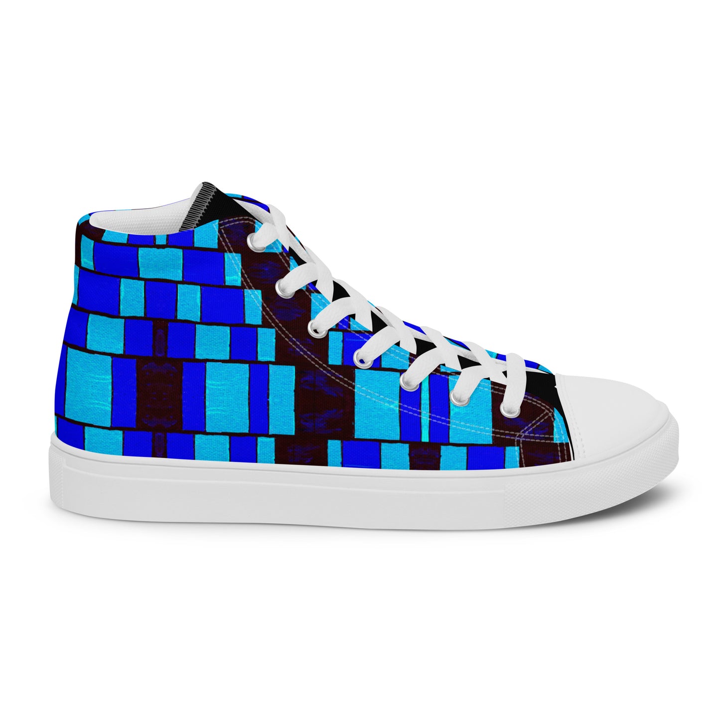 Digital Camo Men’s high top shoes