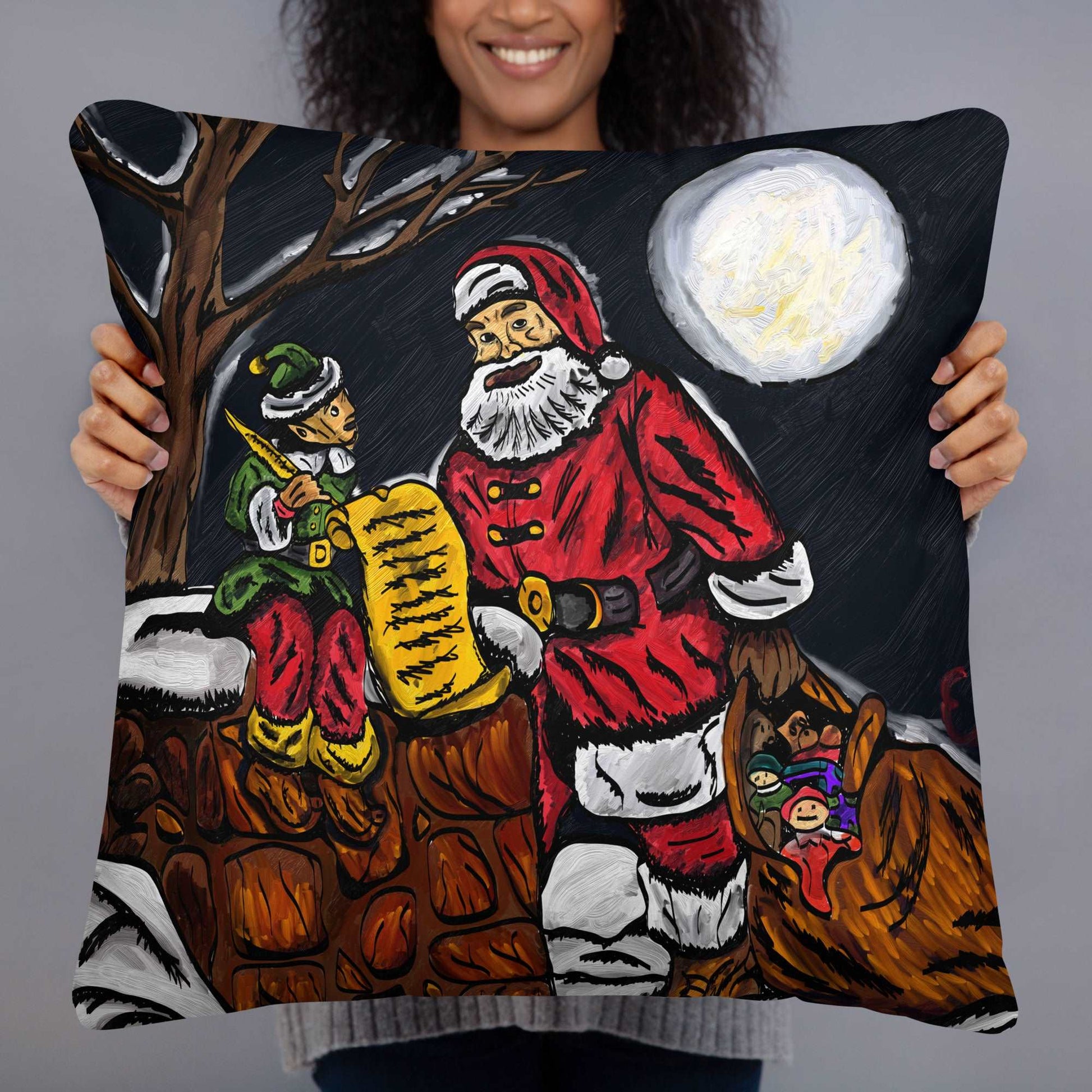 A Night With Santa Pillow