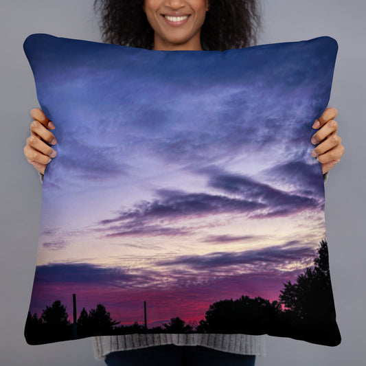 Purple Skylight Pillow