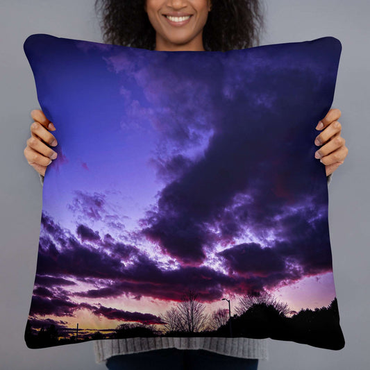 Deep Purple Pillow