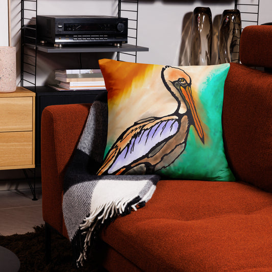 Pelican Side Pillow