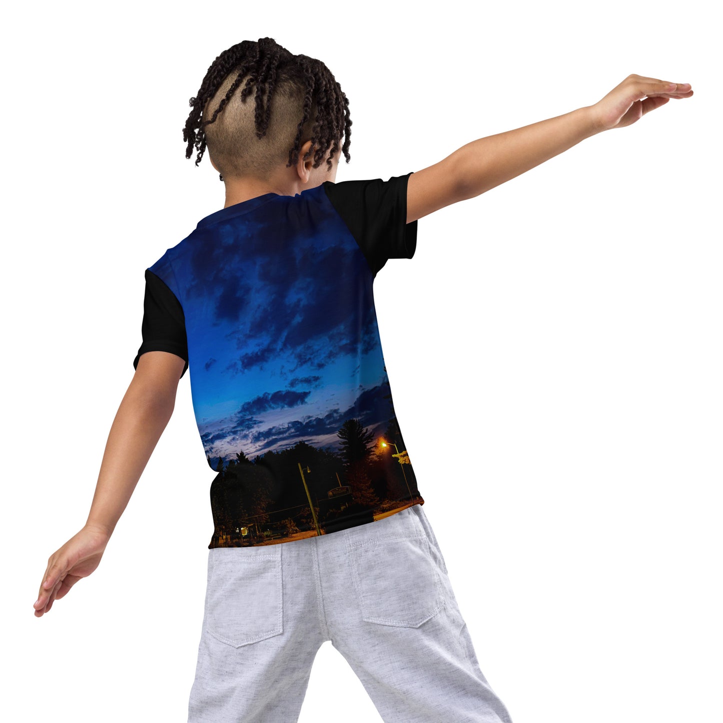 Summer Nights Kids Neck t-shirt