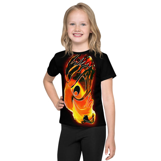 Ghost Pheonix Kids Neck t-shirt