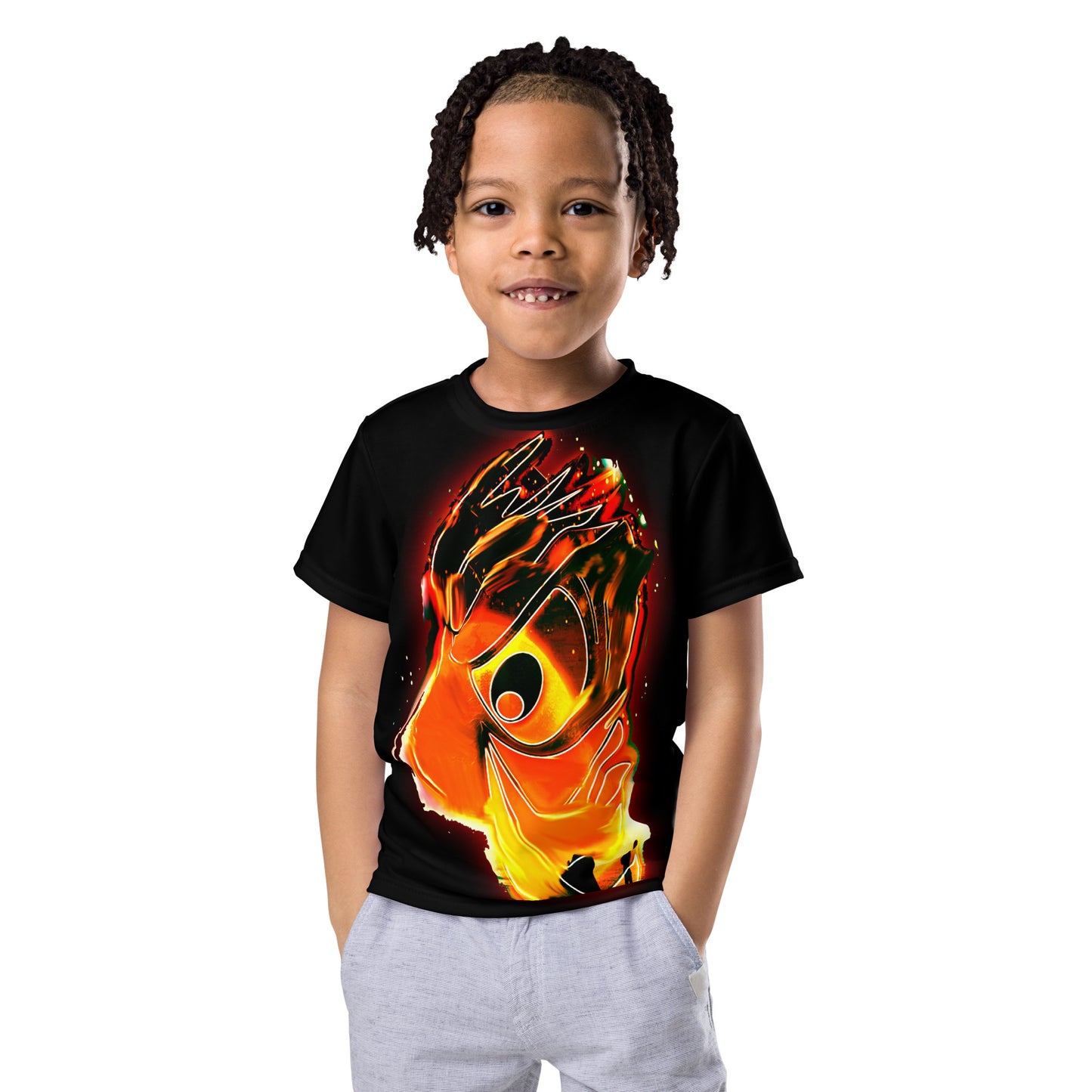 Ghost Pheonix Kids Neck t-shirt