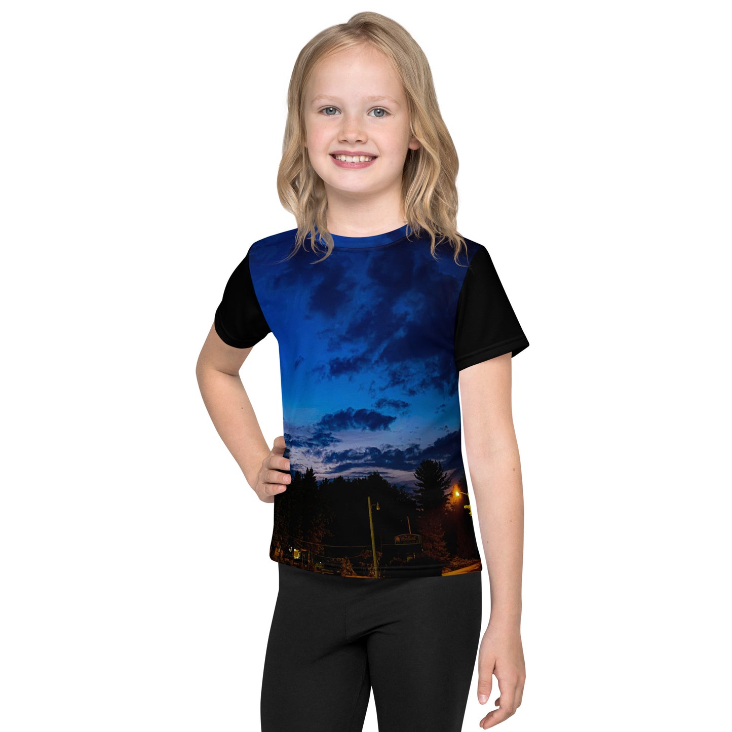 Summer Nights Kids Neck t-shirt