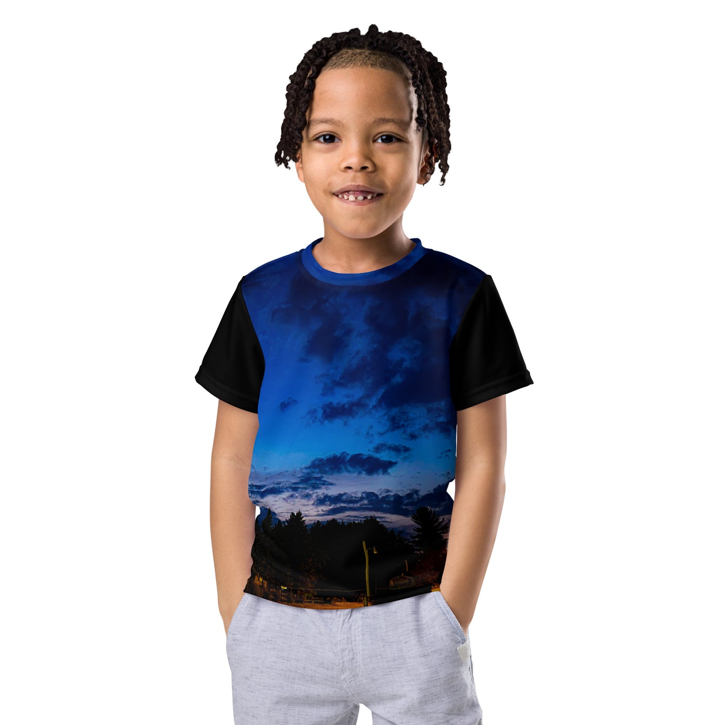 Summer Nights Kids Neck t-shirt