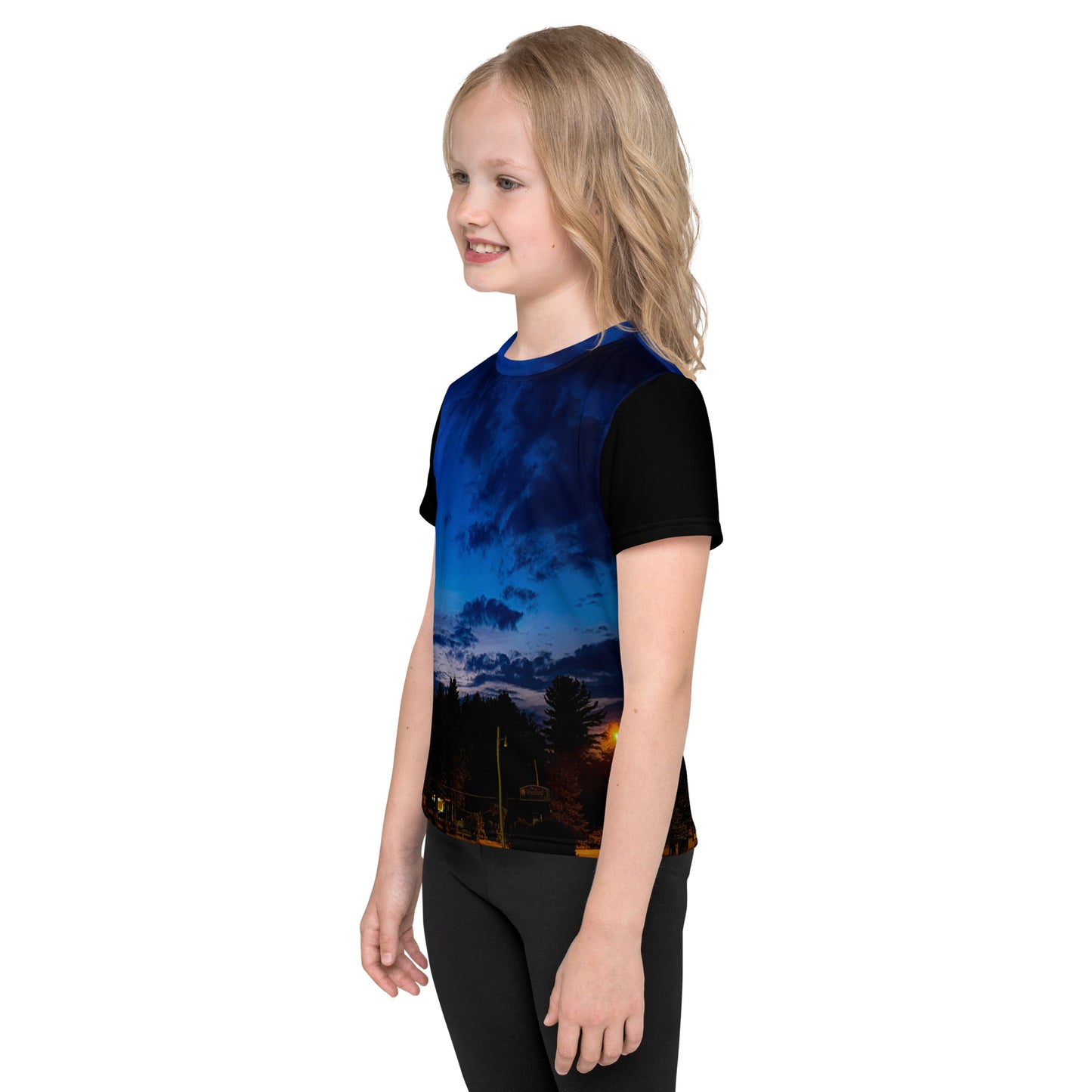 Summer Nights Kids Neck t-shirt