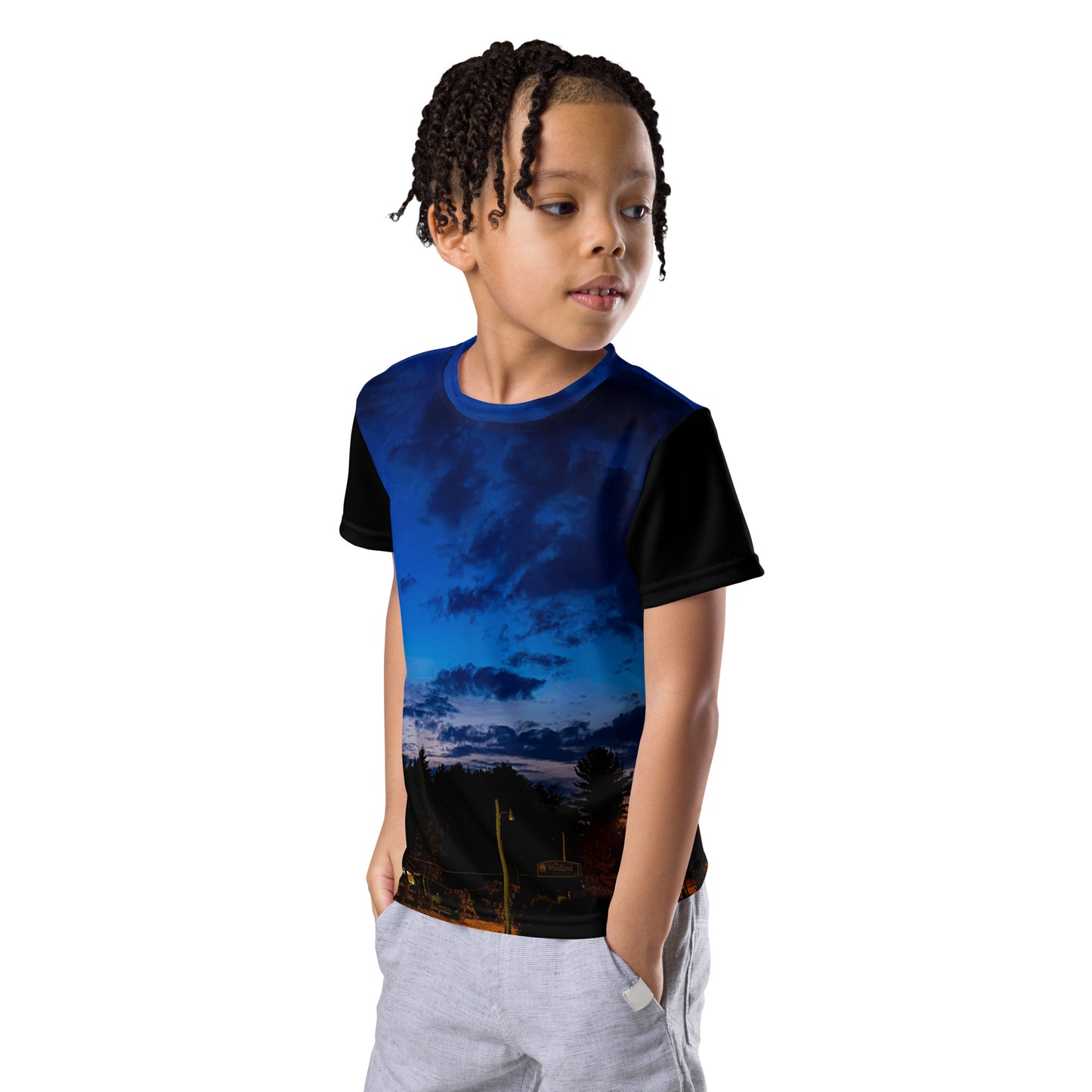 Summer Nights Kids Neck t-shirt