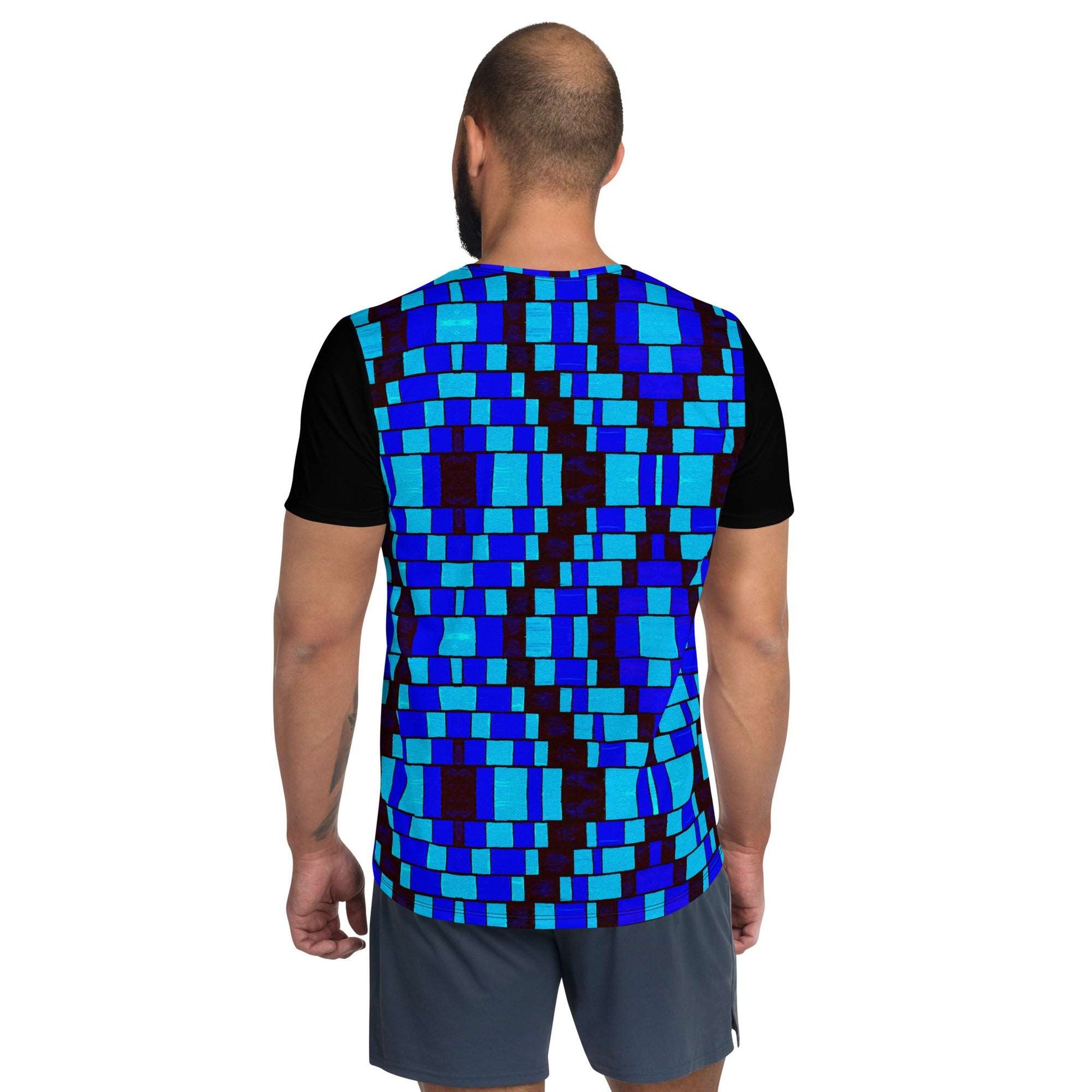 Digital Camo Men's Athletic T-shirt