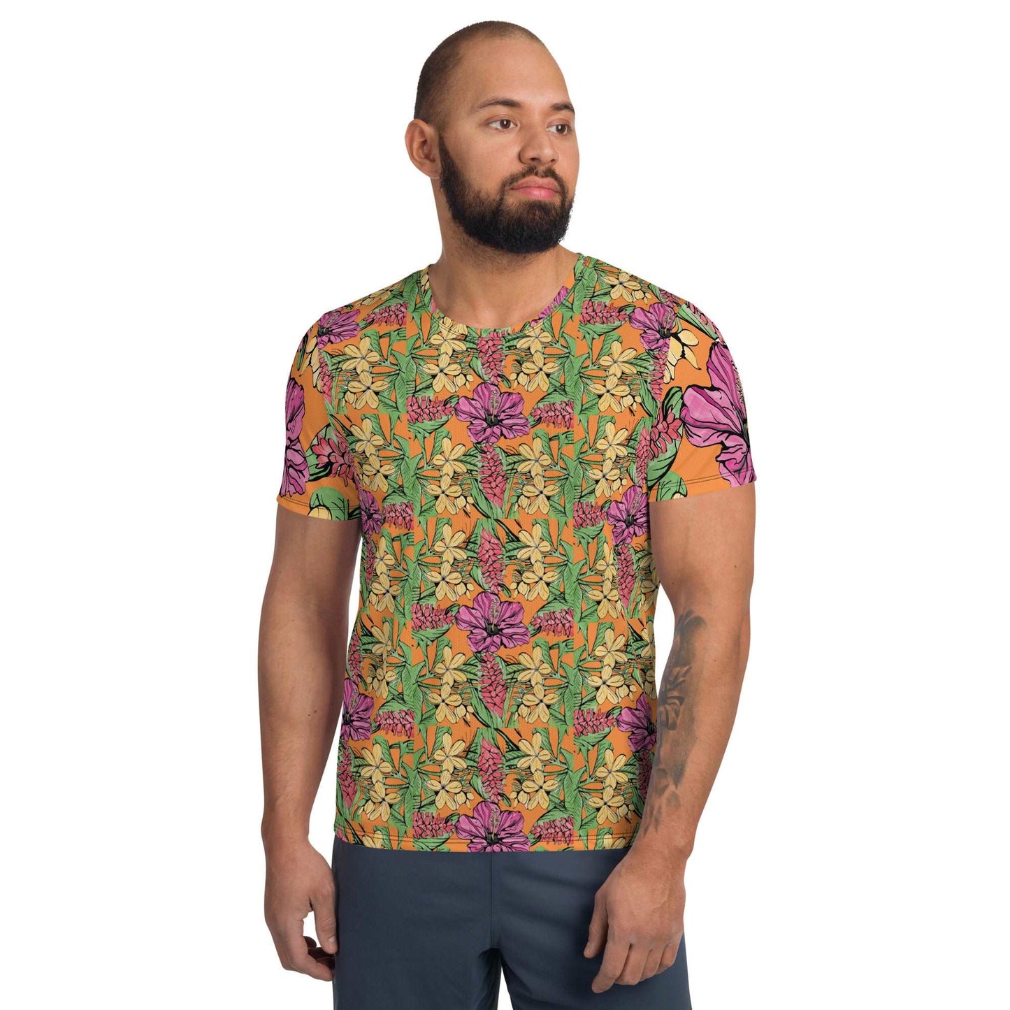 Hawaiian Men's Athletic T-shirt