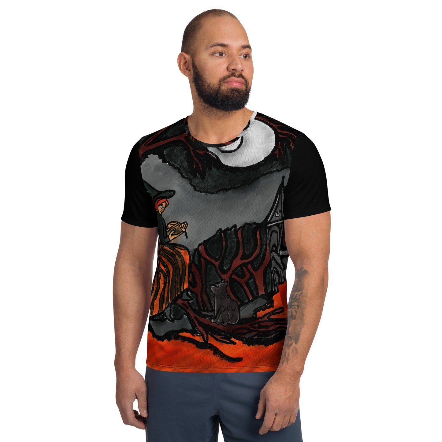 The Witching Hour Men's Athletic T-shirt