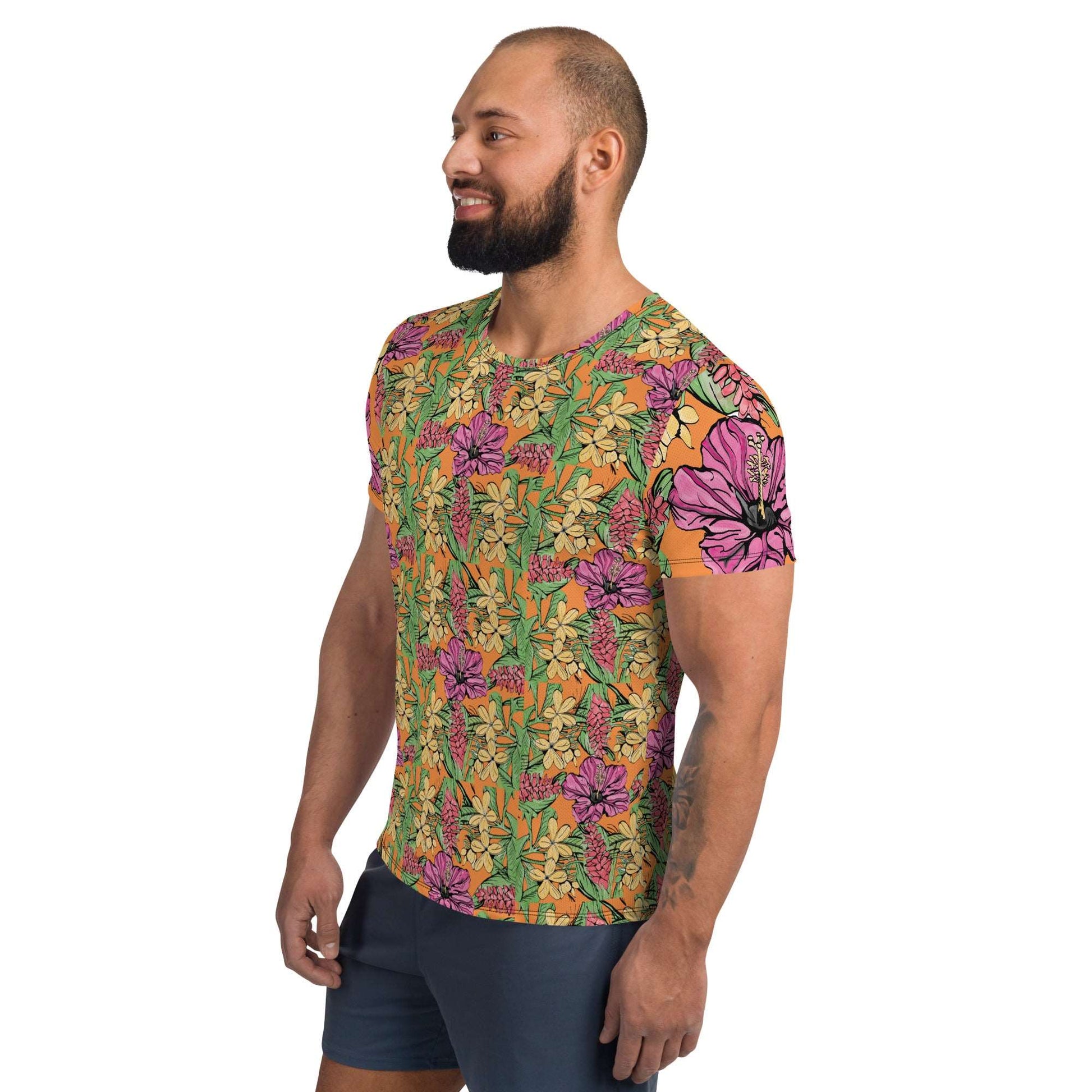 Hawaiian Men's Athletic T-shirt